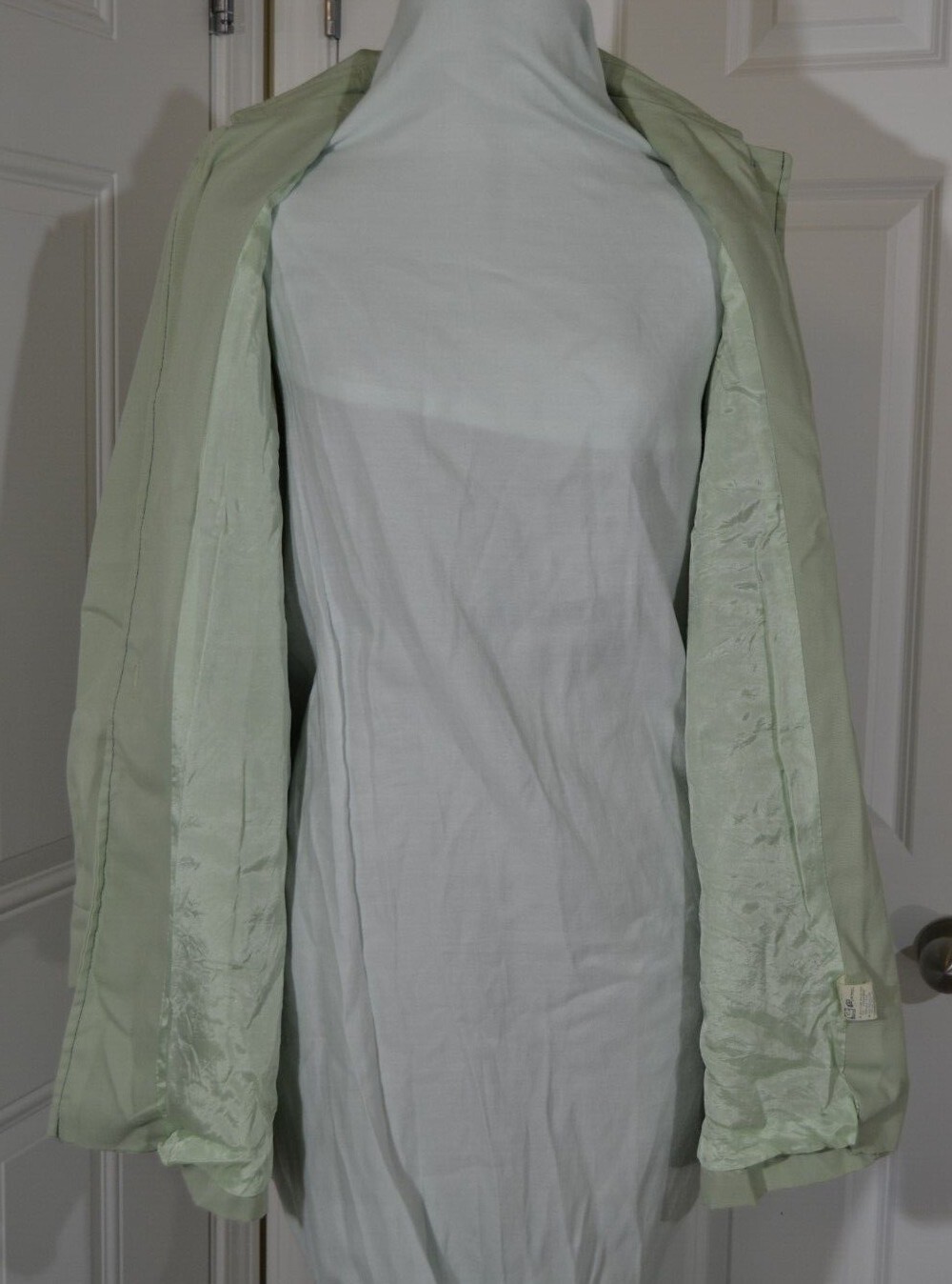Celanese Fortrel 60s 70s Vintage Women’s Coat Green (See measurements for size)