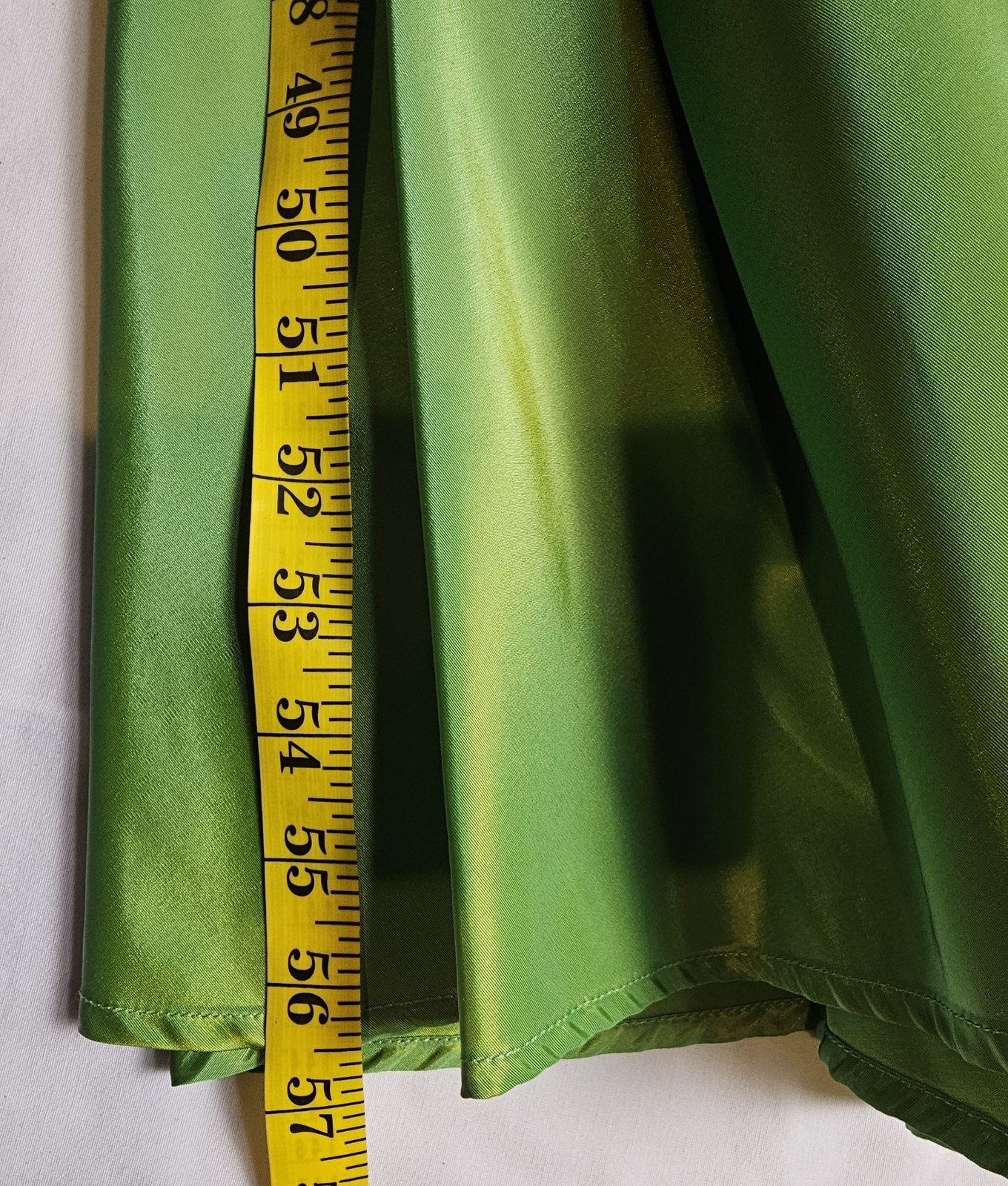Vintage 80s Black Velvet Bodice & Iridescent Green Taffeta Skirt Gown ~ Vibrant!