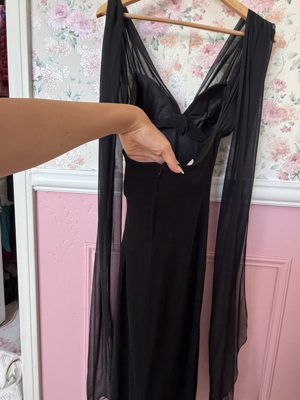Vintage Elegant Black Dress