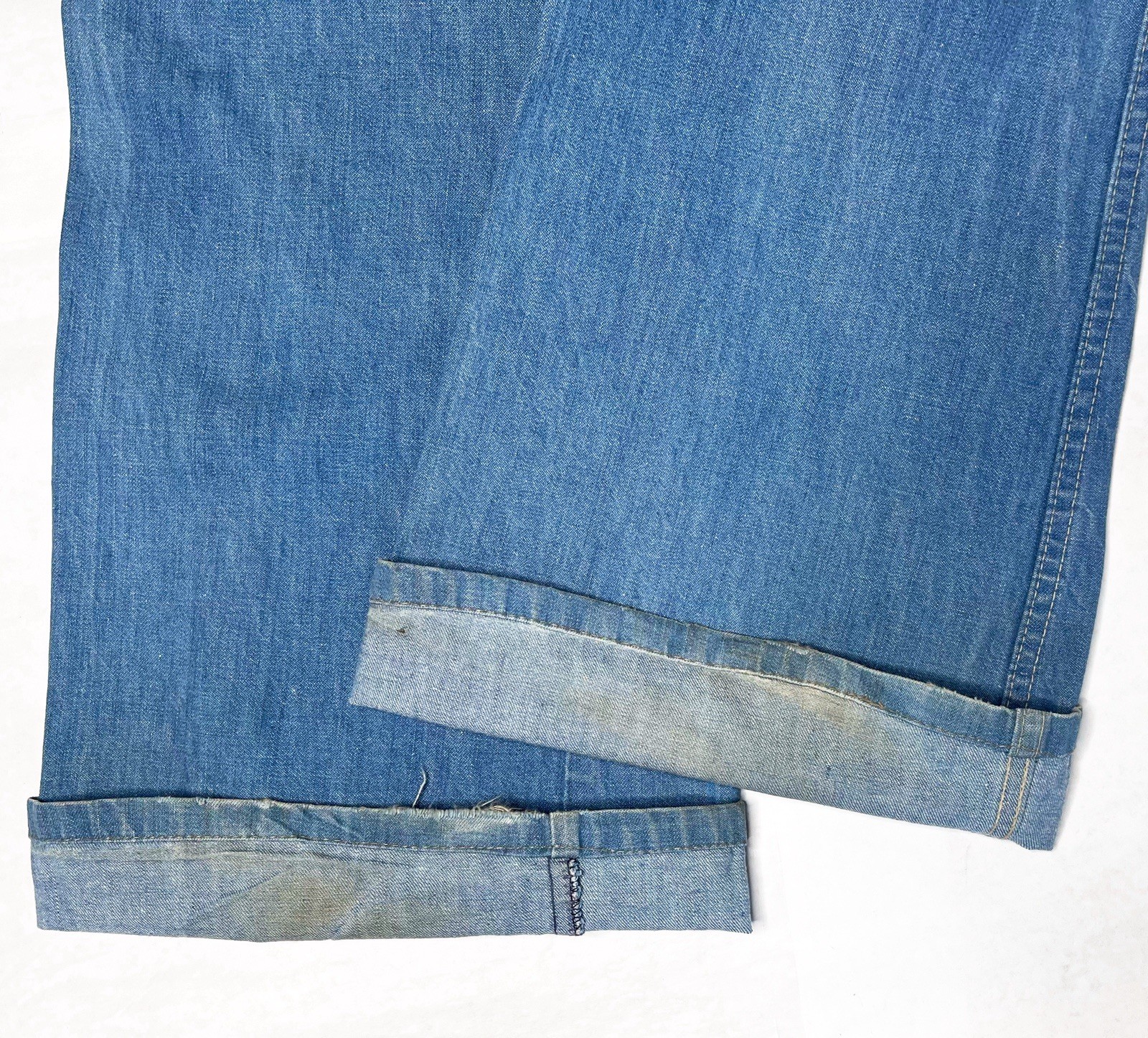 【RARE】Vintage 1978 Levi’s ✤ Fresh Produce Bell Bottom Orange Tab Jeans Fit 27×32