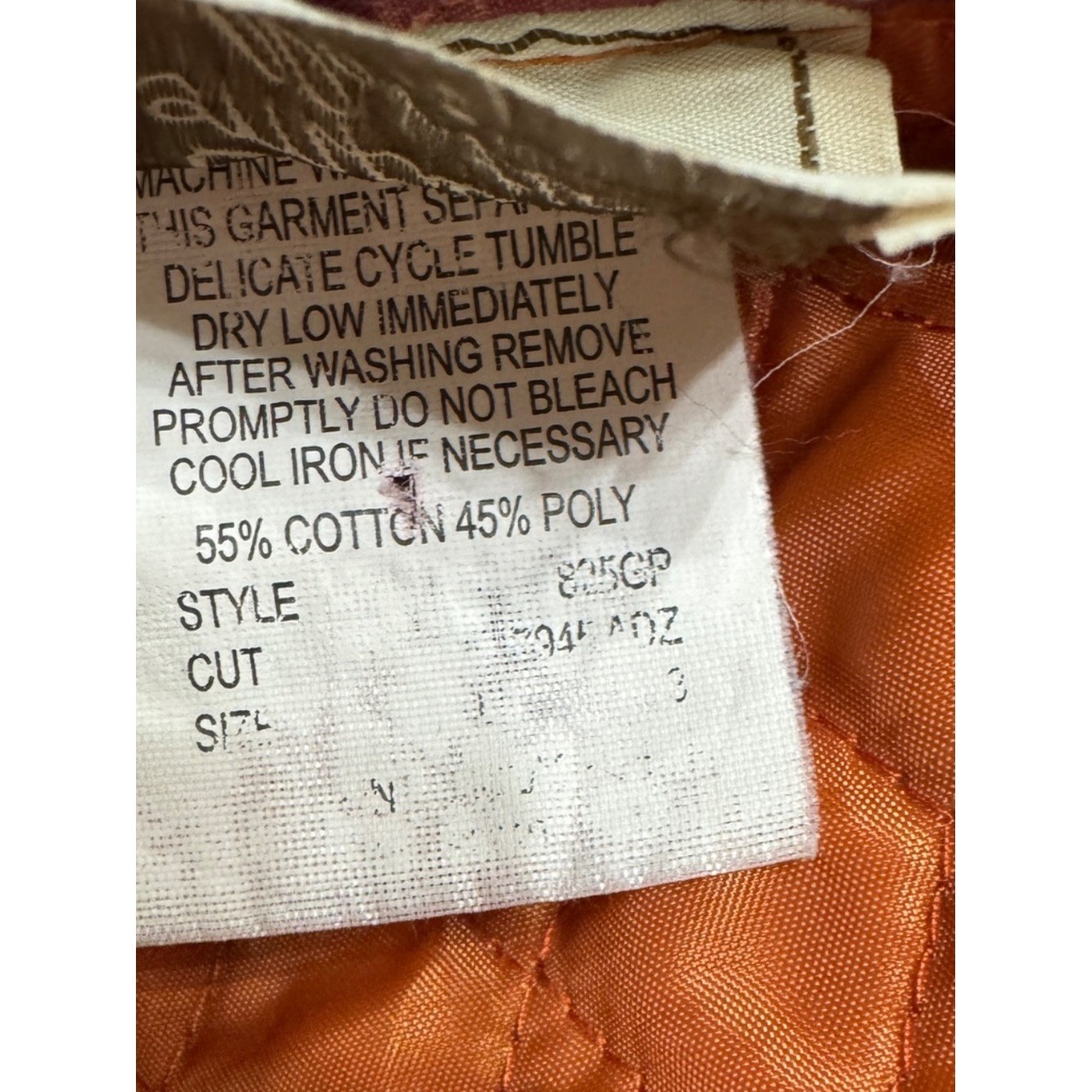 Vintage Company Collection – Lightly Quilted Chore Jacket – Plaid – Women -Sz MP