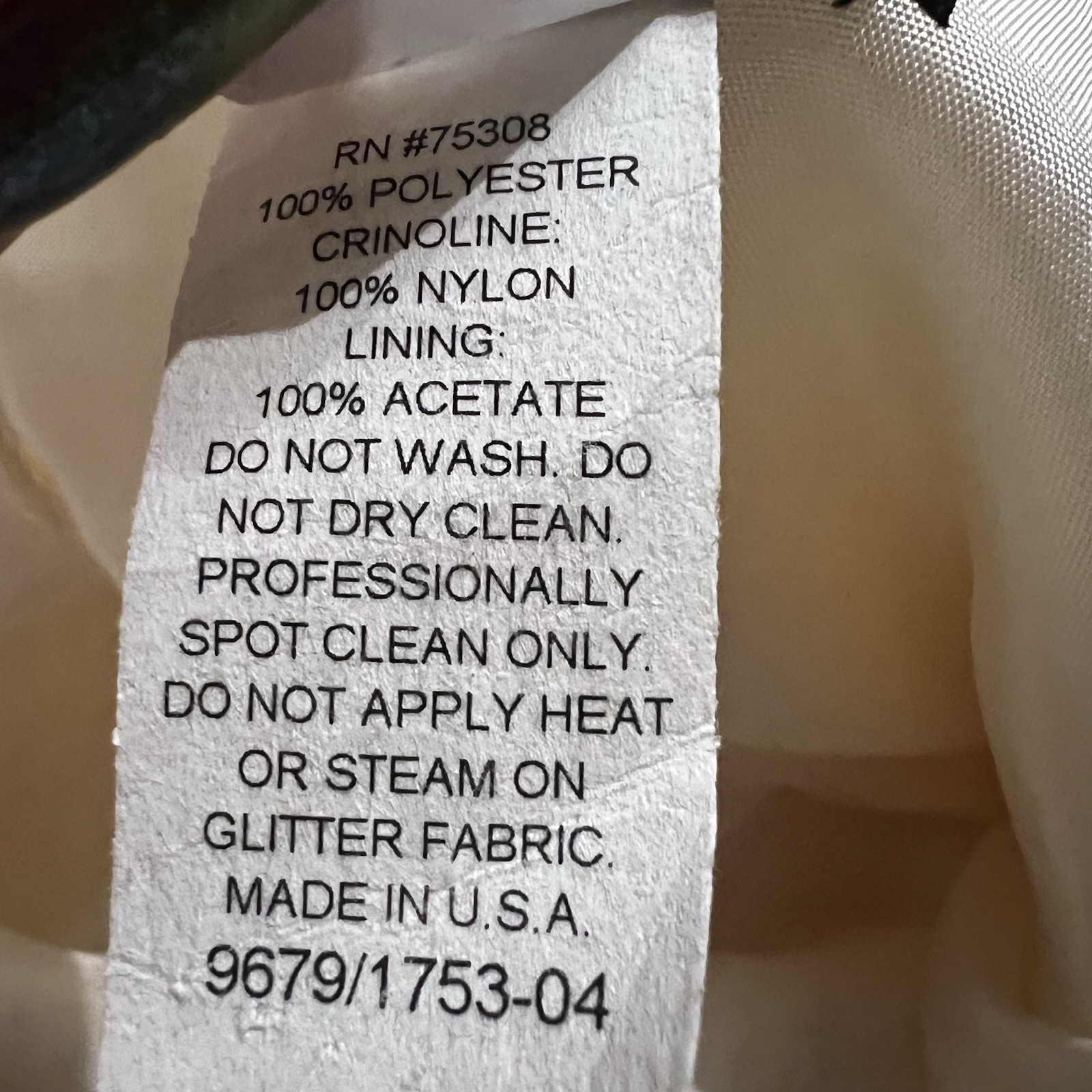 Vintage 90s prom dress White Satin glitter Fairy Grunge y2k Zum Zum Niki Livas 6