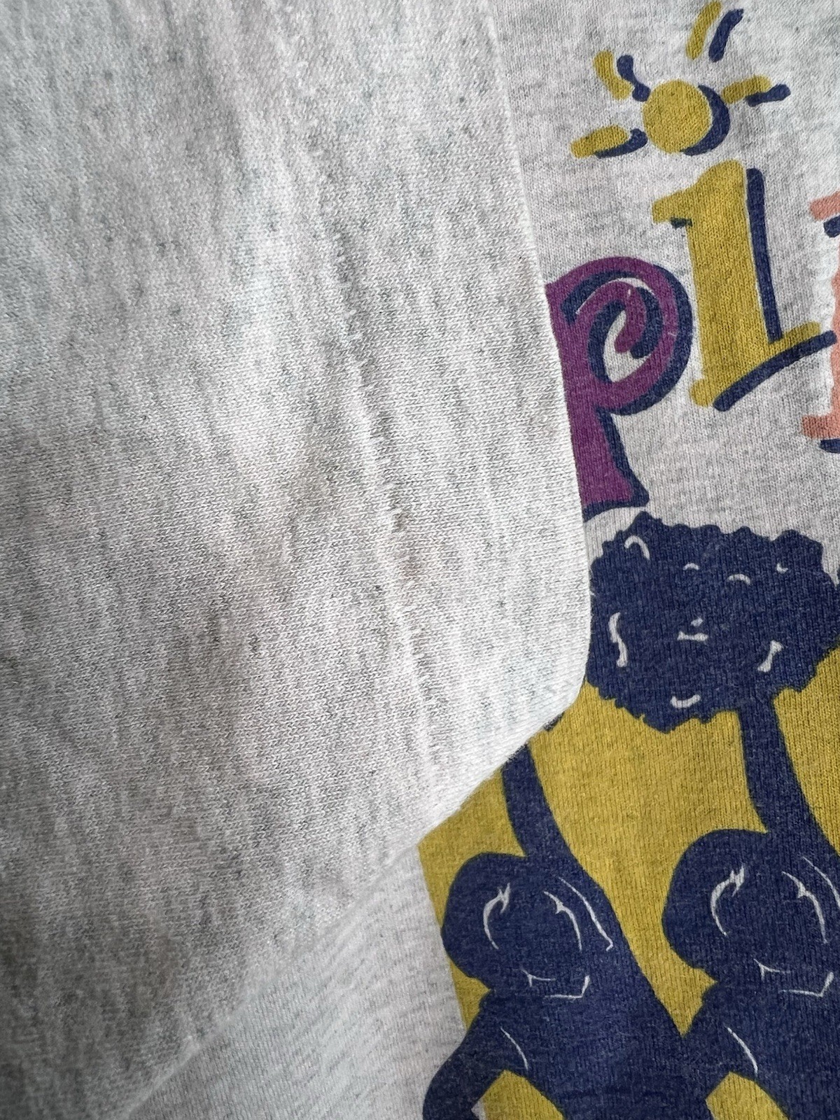 Vintage 90s Spirit Cheerleading T-Shirt Grey USA Single Stitch Y2K RETRO Dance