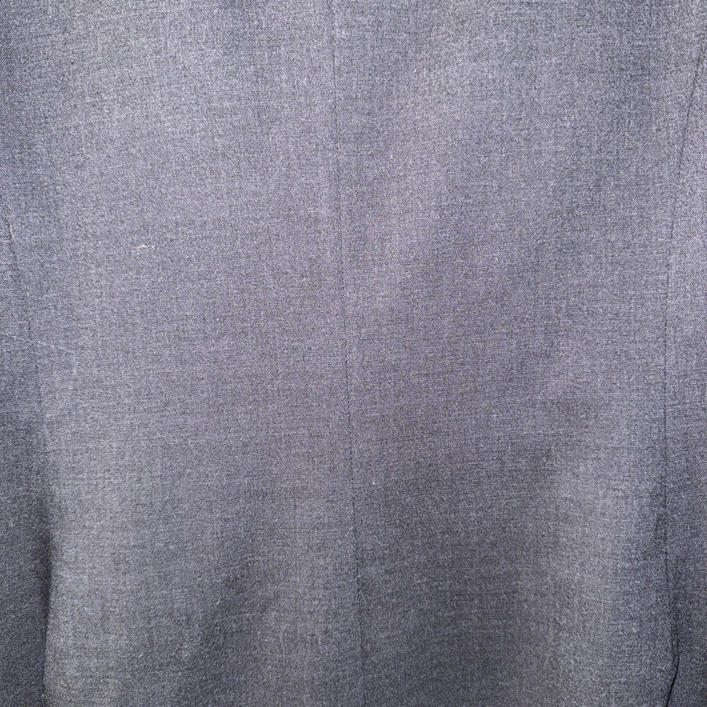 Neiman Marcus 100% Wool Charcoal Gray Dress Vintage Sheath Size 16 Midi Tie