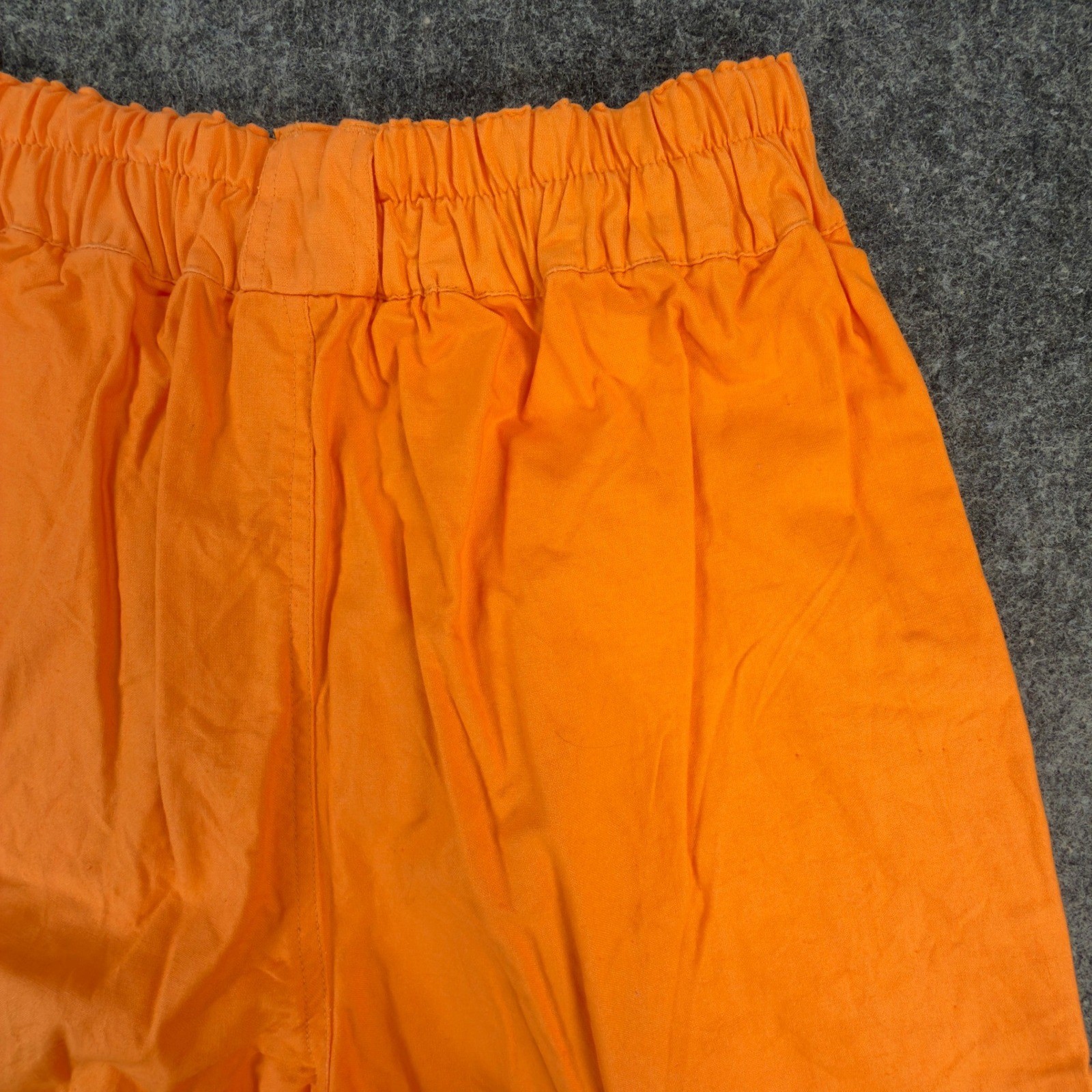 Bugle Boy Shorts Womens 7 Orange Cotton High Waist Vintage 90s 80701D47 NWT