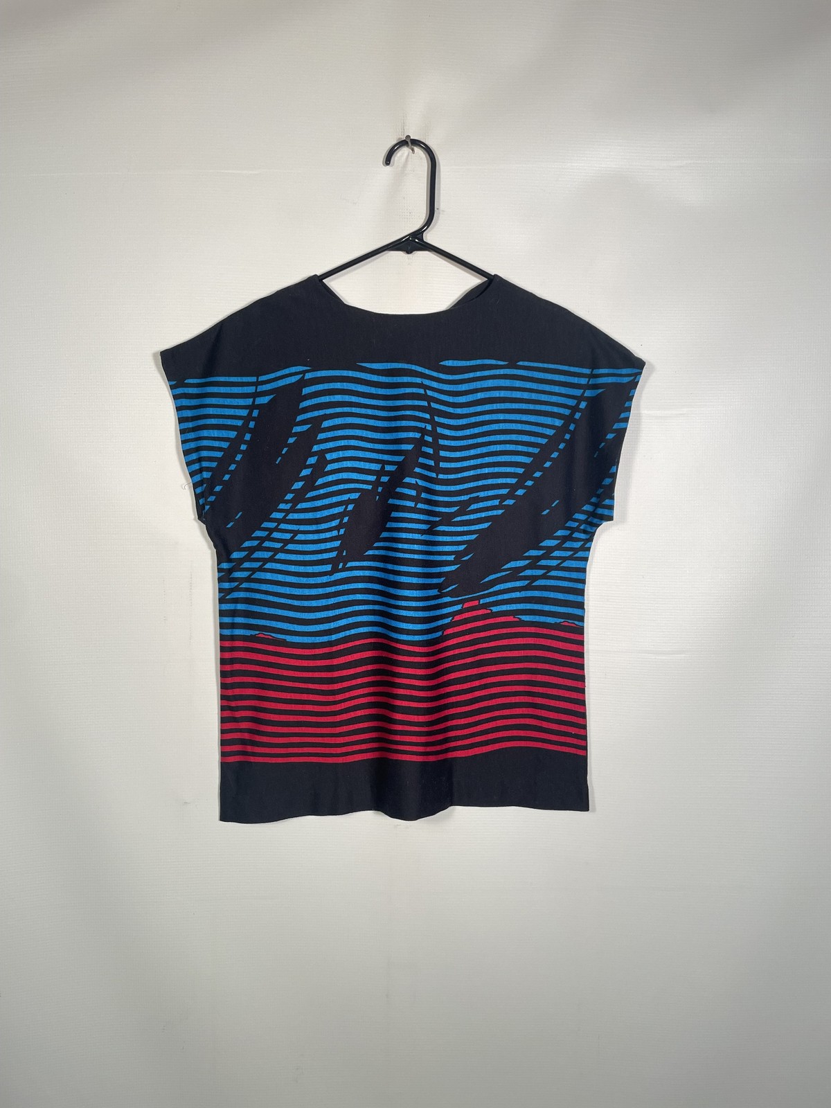 Vintage 1980s Abstract Print Tshirt Size M
