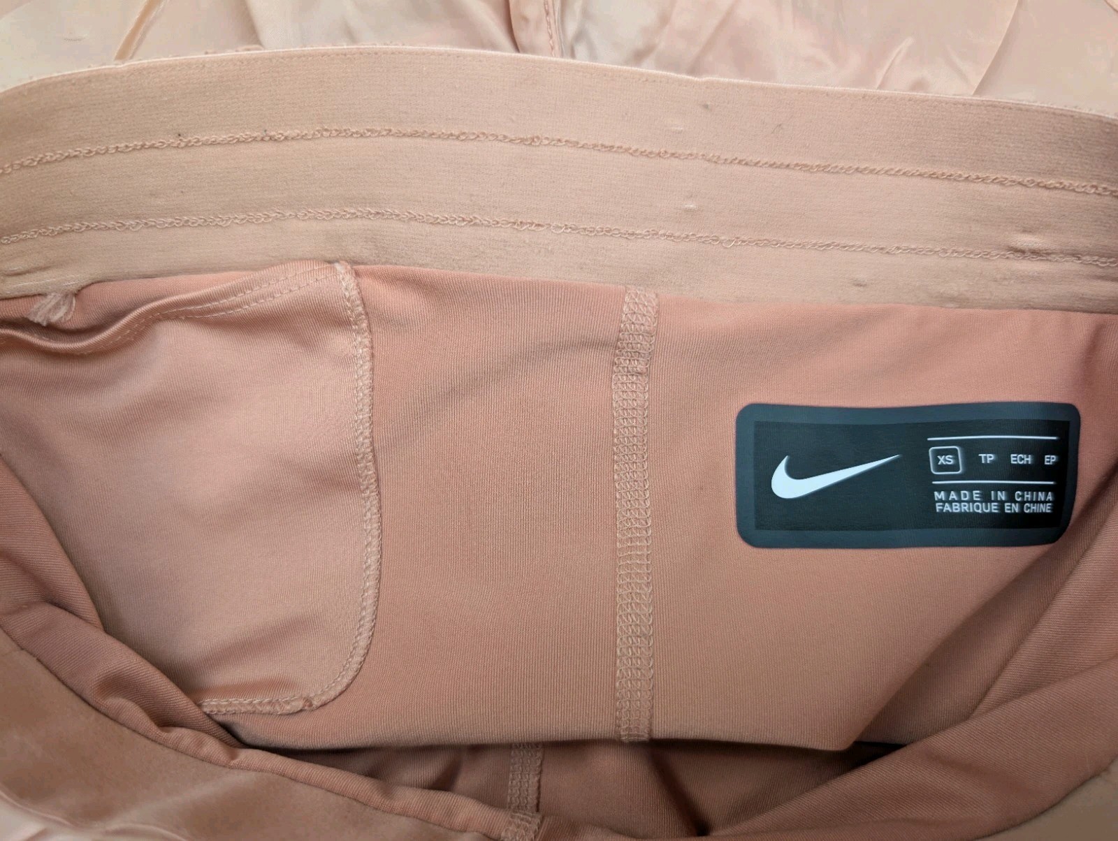 Nike shine nylon shorts running women XS fitness sports running sports pants walking