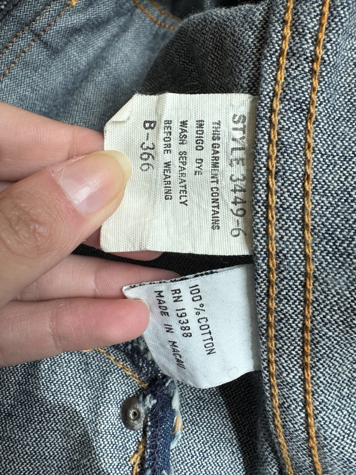 Vintage 70s Brittania Denim Jacket – Dark Indigo Fitted Cropped Jean Jacket Xs/s