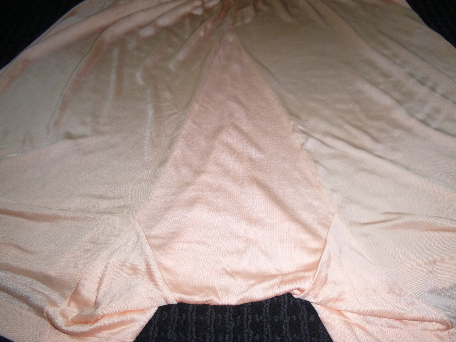 NOS Vtg 40s 50s Munsingwear Peach Colored Tap Panties 10% Rayon XL/XXL USA