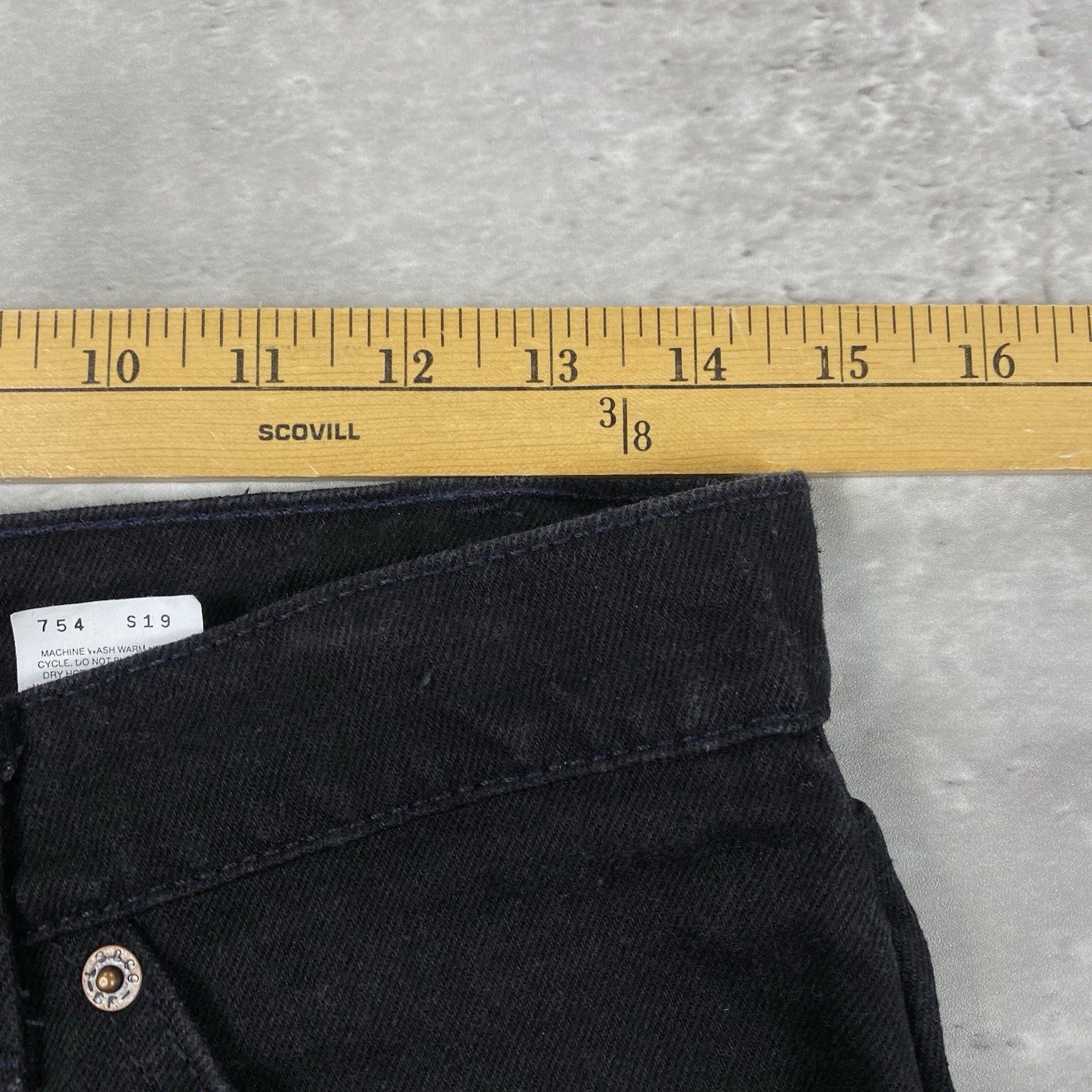 vintage Levis 960 black Loose Fit Straight Leg jeans denim Womens 8 Reg S 90s