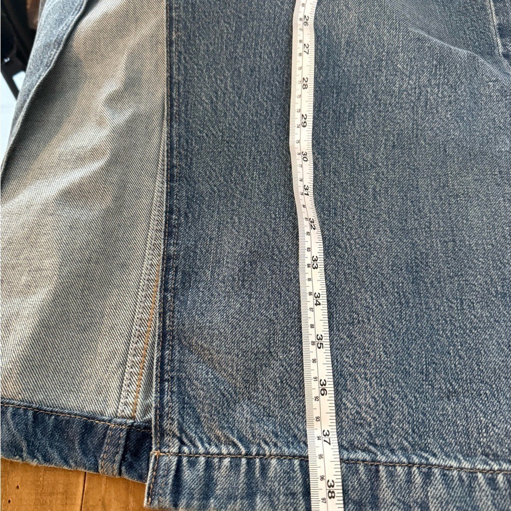 Free People $128 We The Free Maxi Denim Skirt Size 30 (size 8 or 10) NWT