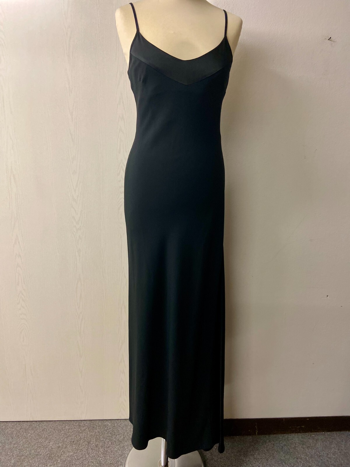 Women’s 90’s black evening dress by Caractere | Classic dress | Size EU 36