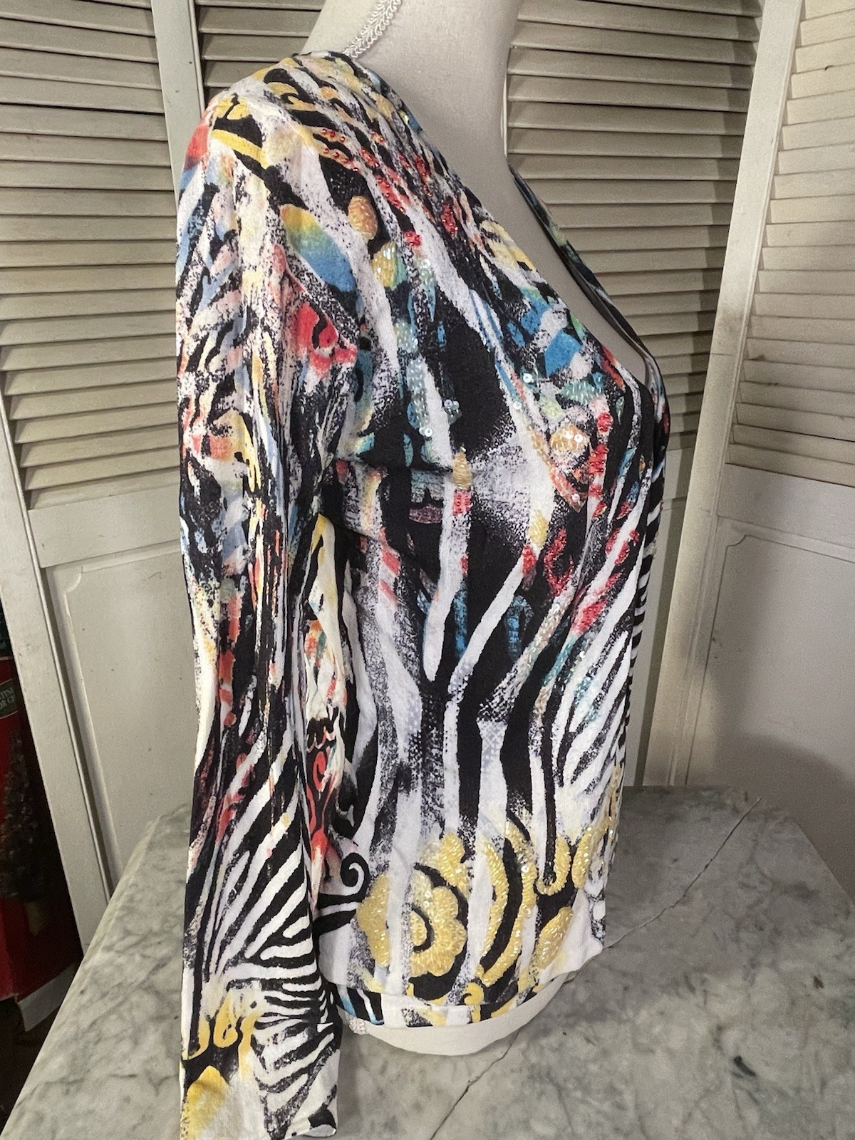 Alberto Makali 1980’s Sweater Set Size M