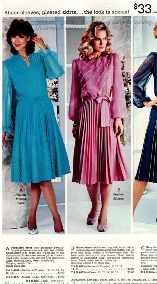 Vtg 80s Disco Liquid Jersey Chiffon Flutter Sleeves Sweeping Dancing Skirt S/M