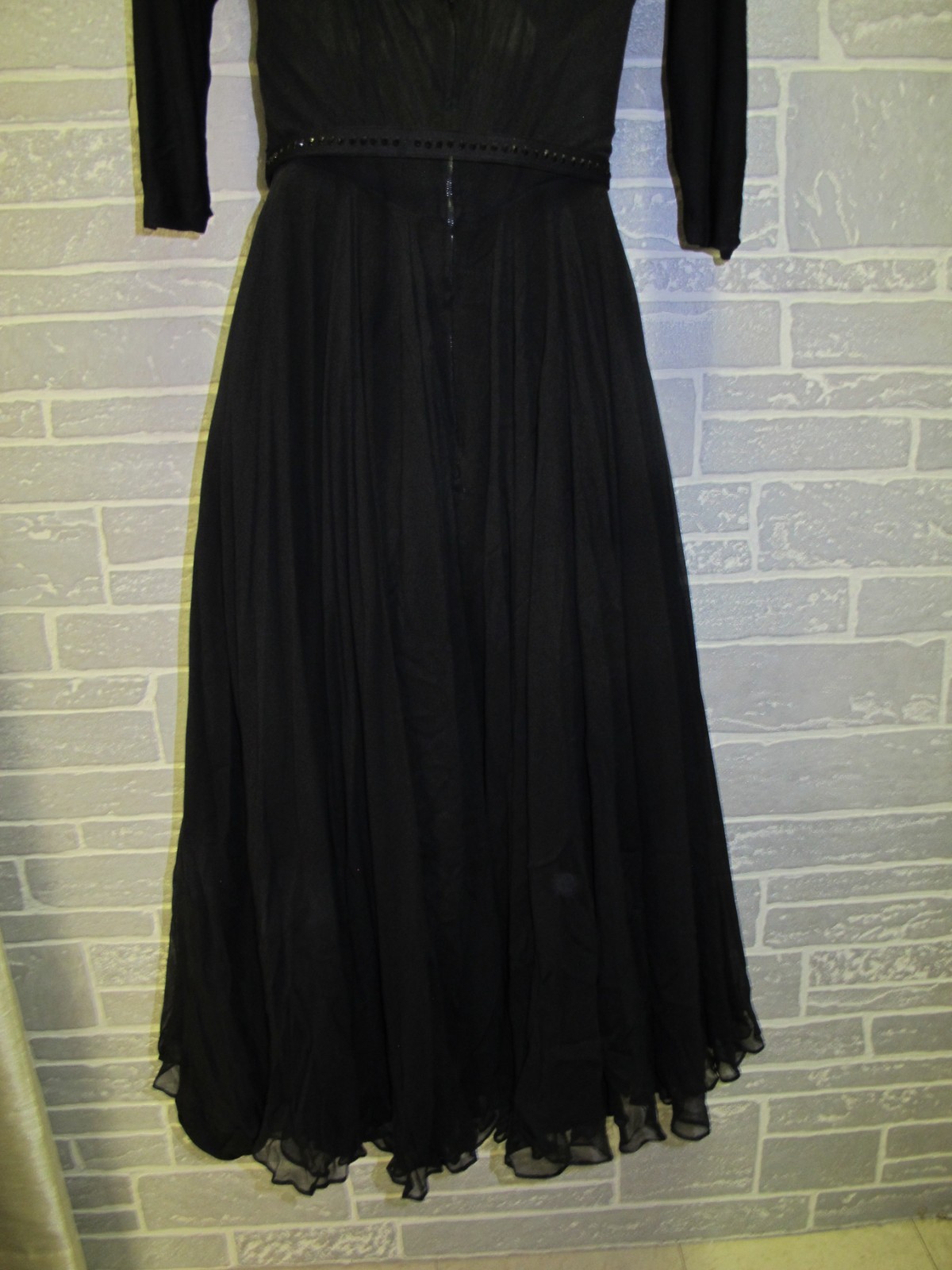 Vintage 1940’s/50’s Black and Yellow Dress Set (H0171)