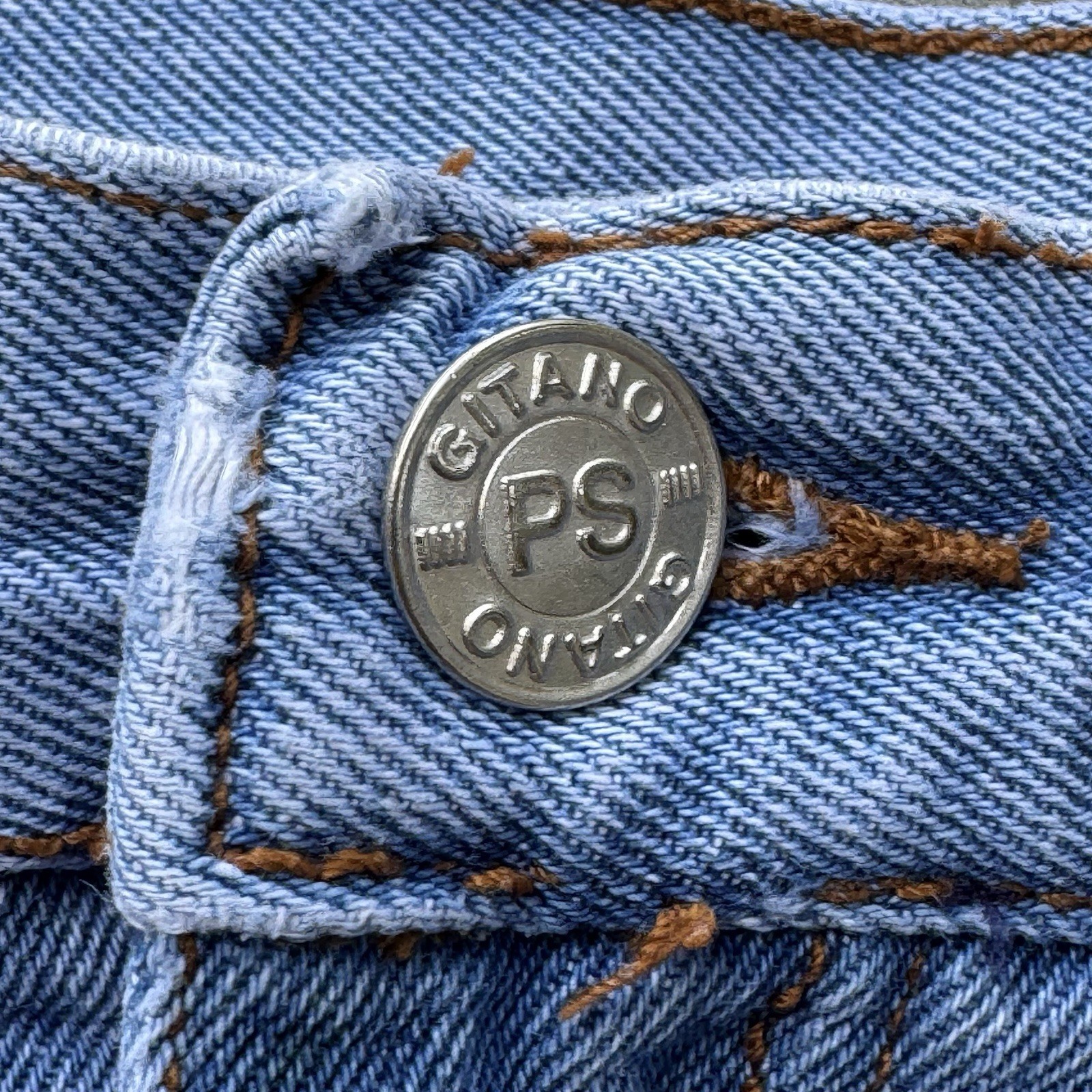 Vintage PS Gitano Hi Waisted Pleated Front Mom Jeans size 16R