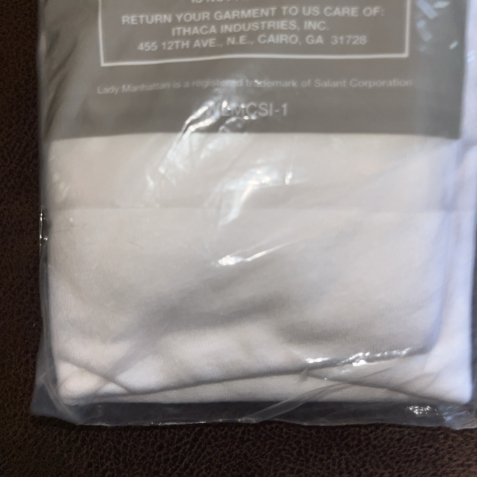 Vintage Lady Manhattan Soft Impressions WHITE Briefs Women’s Sz 13 PAIR Nos