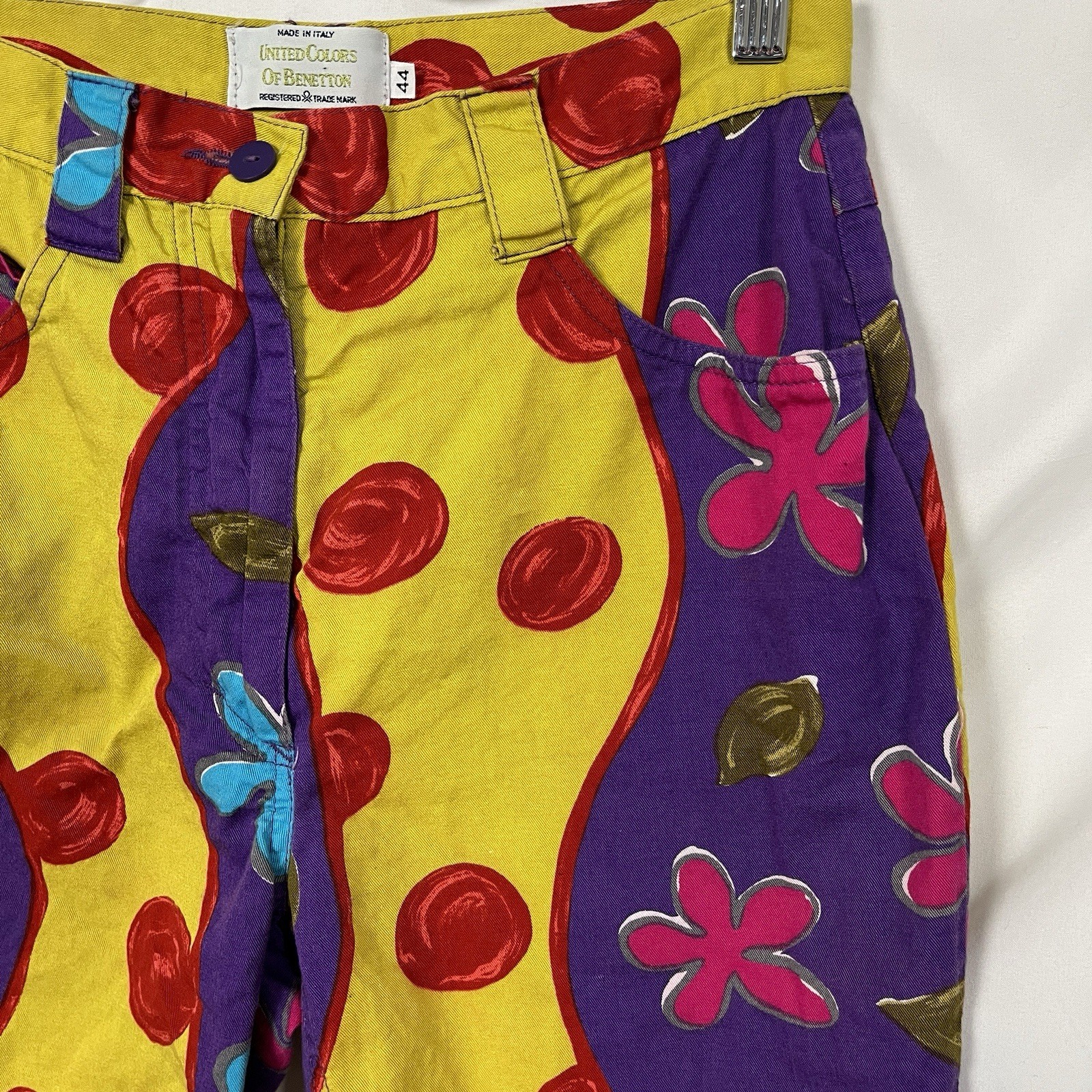 VTG 1970s-1980s United Colors of Benetton Italian Funky Cotton Shorts