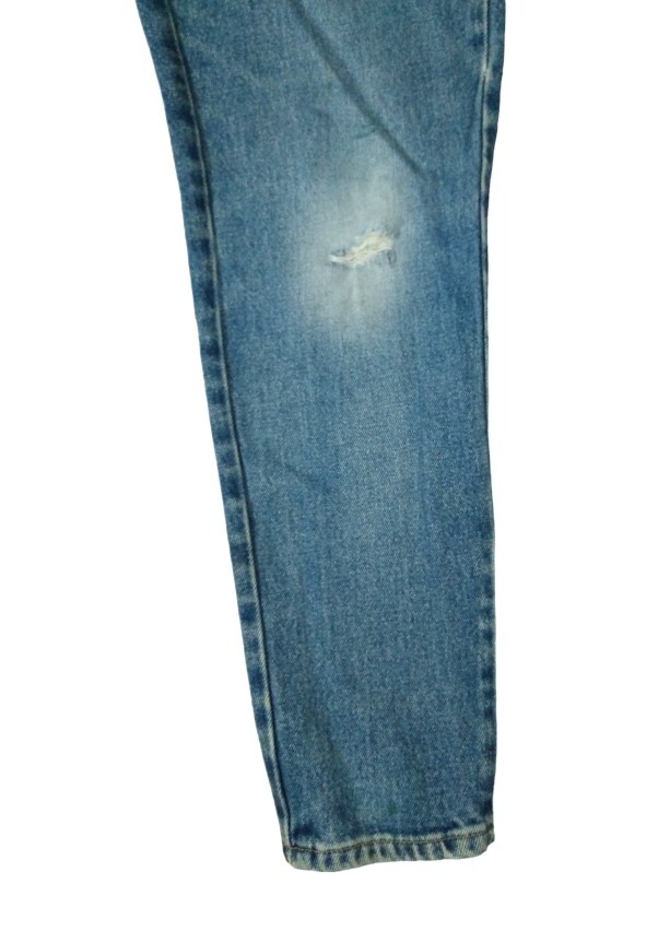 Vintage 80s 90s No Excuses Denim Jeans High Rise Waist Straight Size 3/4