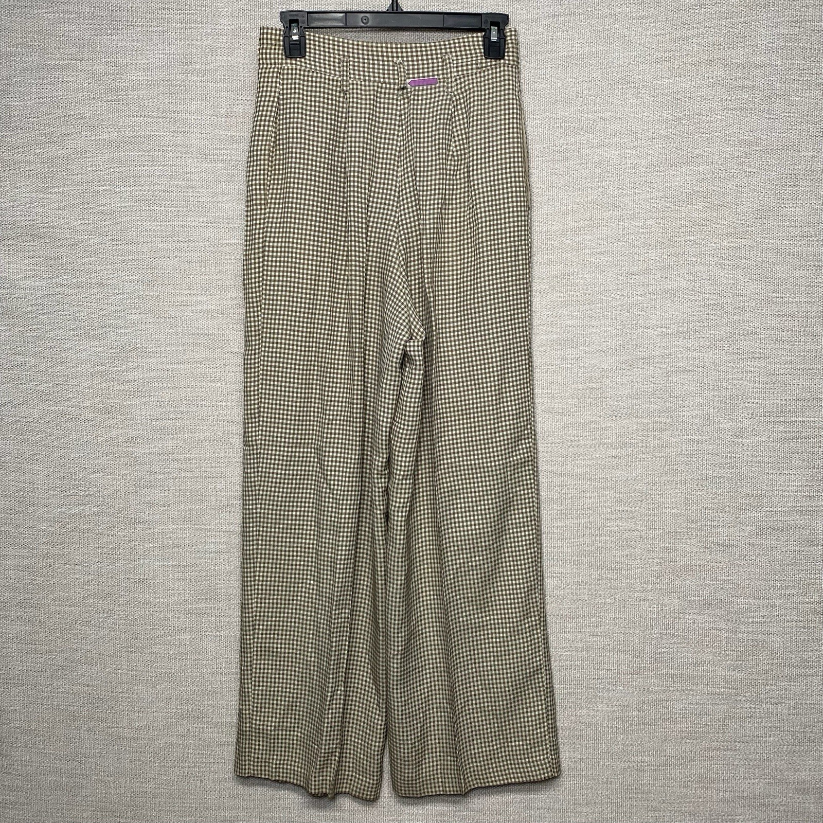 80s Compagnie Internationale Express Pantsuit Light Academia Boho Chic Gingham