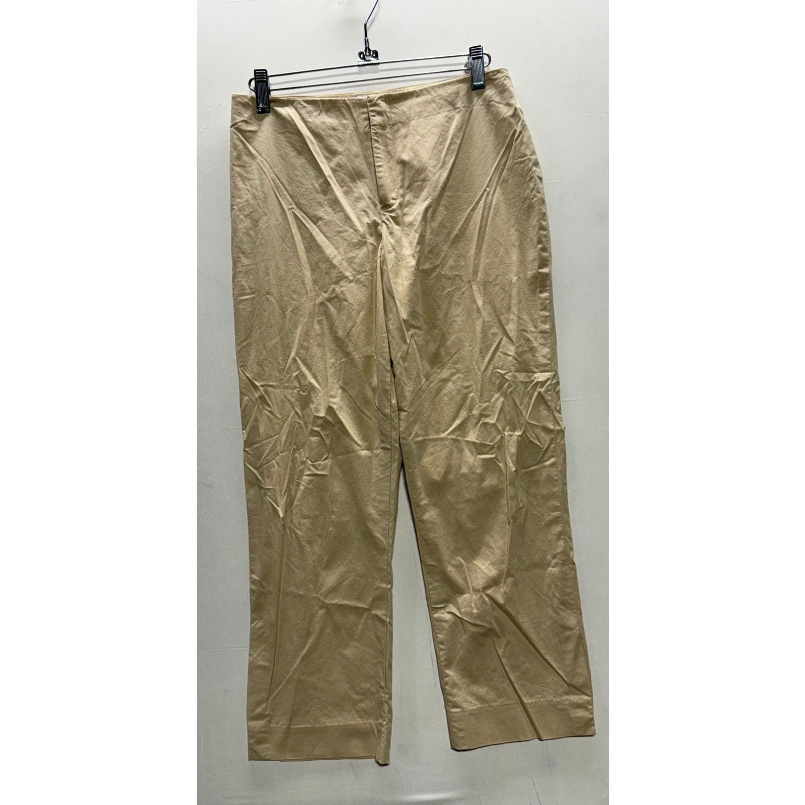 Vintage GAP Factory Store Women’s Beige Pants Size 2- 97% Cotton 3% Spandex