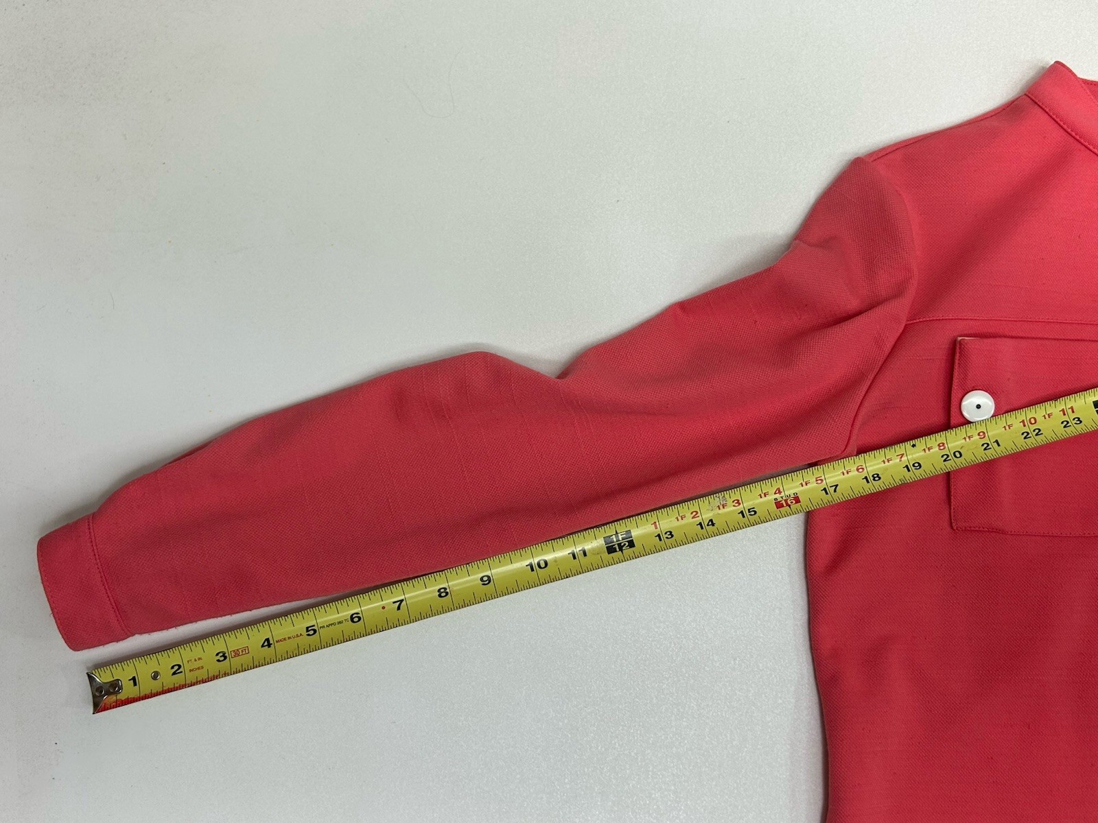 Vtg Rare 70-80s Catalina Two-Piece Pink Suit Full Zip Top Size 8 Pants Size 10