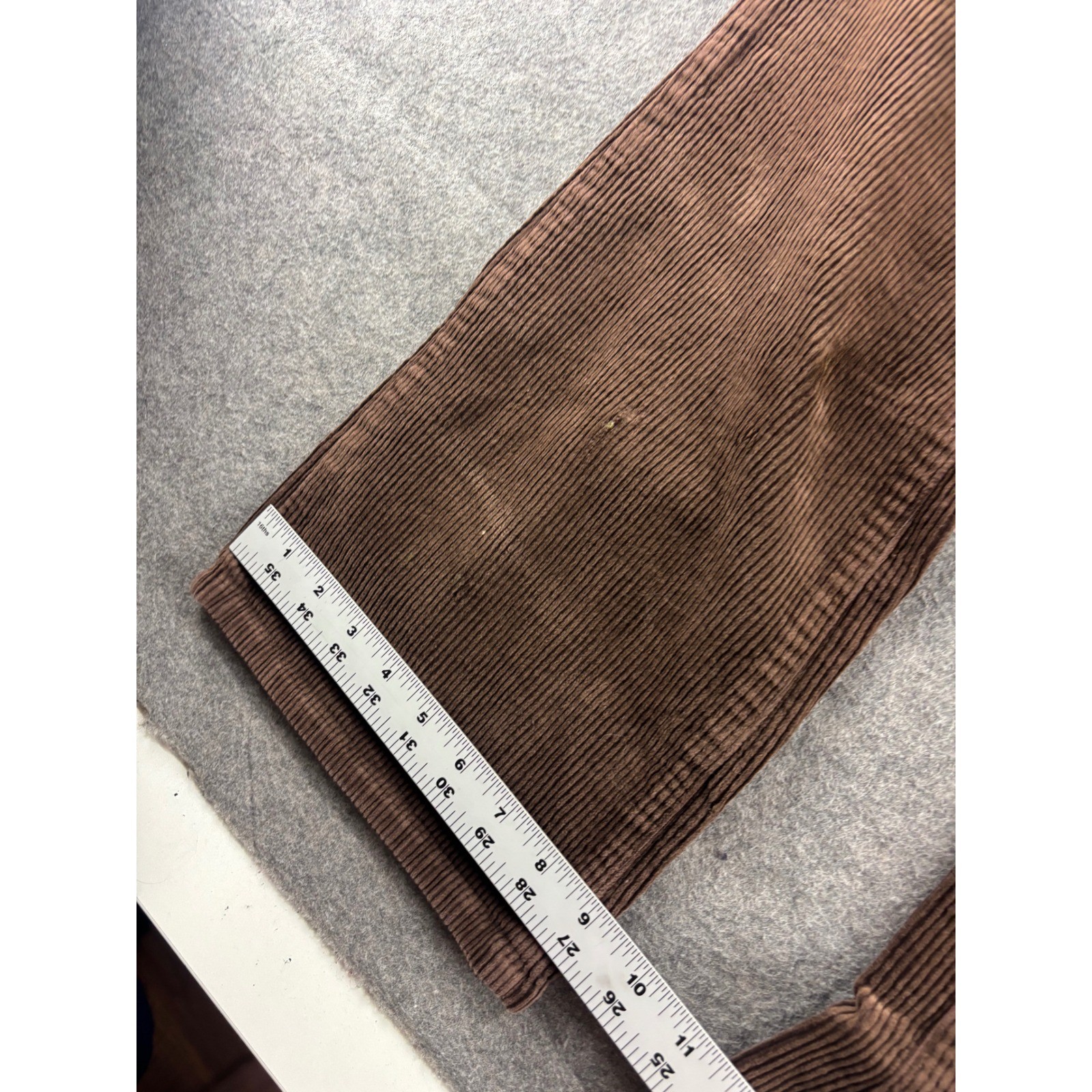 L.L. Bean Brown Corduroy Flared Pants Womens 12 VTG Granola Fall Gilmore Girls