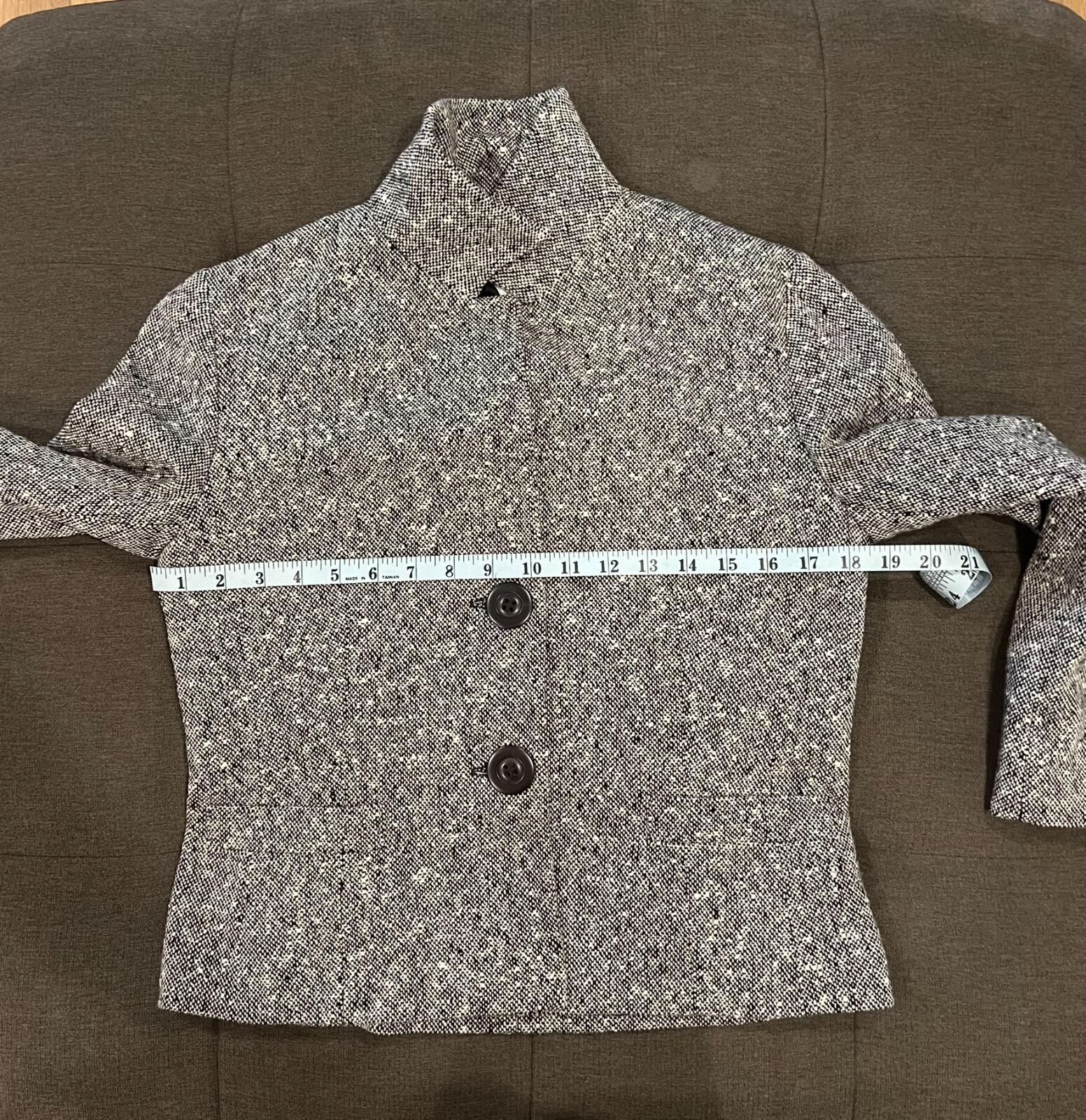 French Philippe Adec Vintage Women’s Fitted Crop Wool Blazer Beautiful Condition
