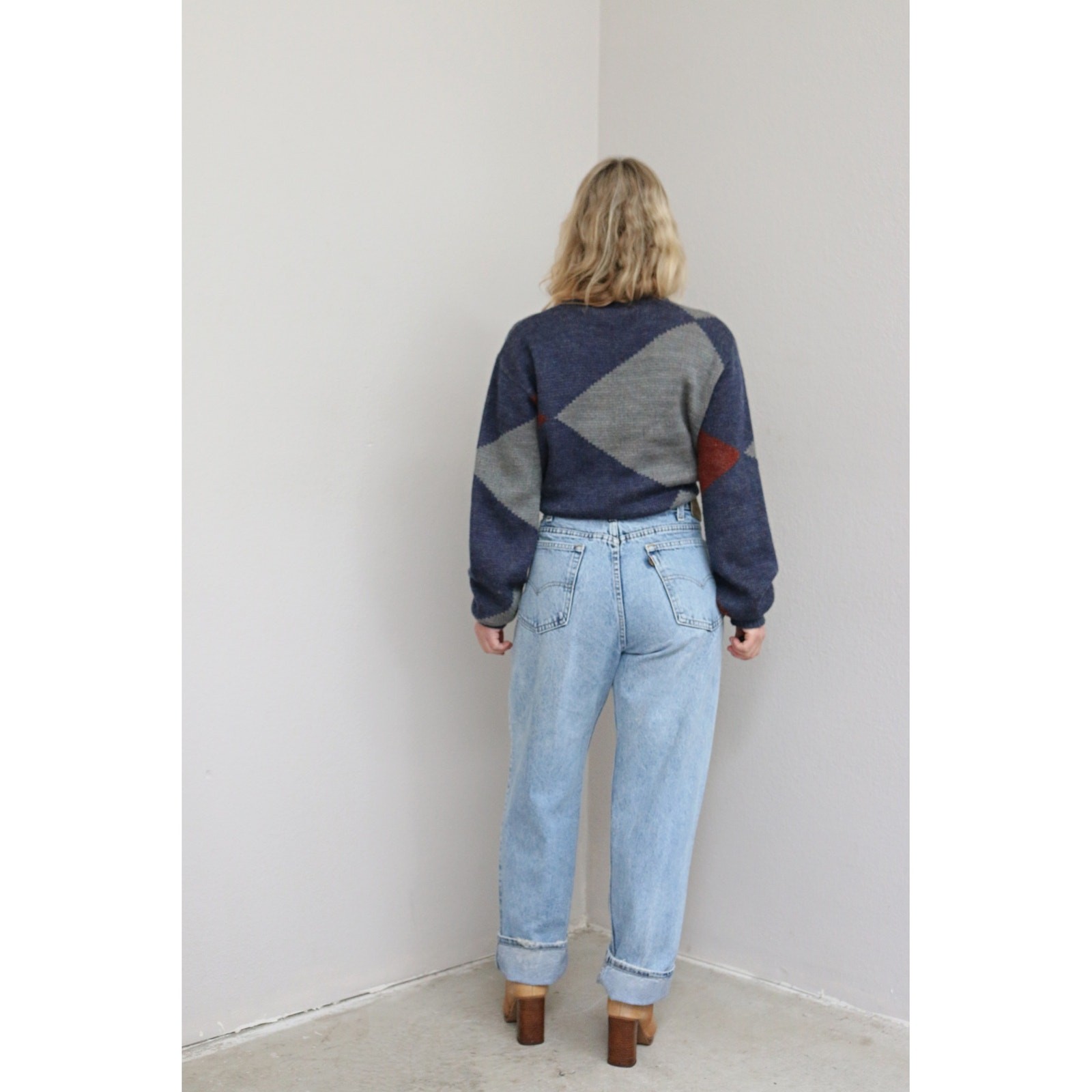1980’s Vintage Levi’s Baggy Fit 840 Jeans ~ Women’s LG XL 36″ to 37″ ~ Men’s LG