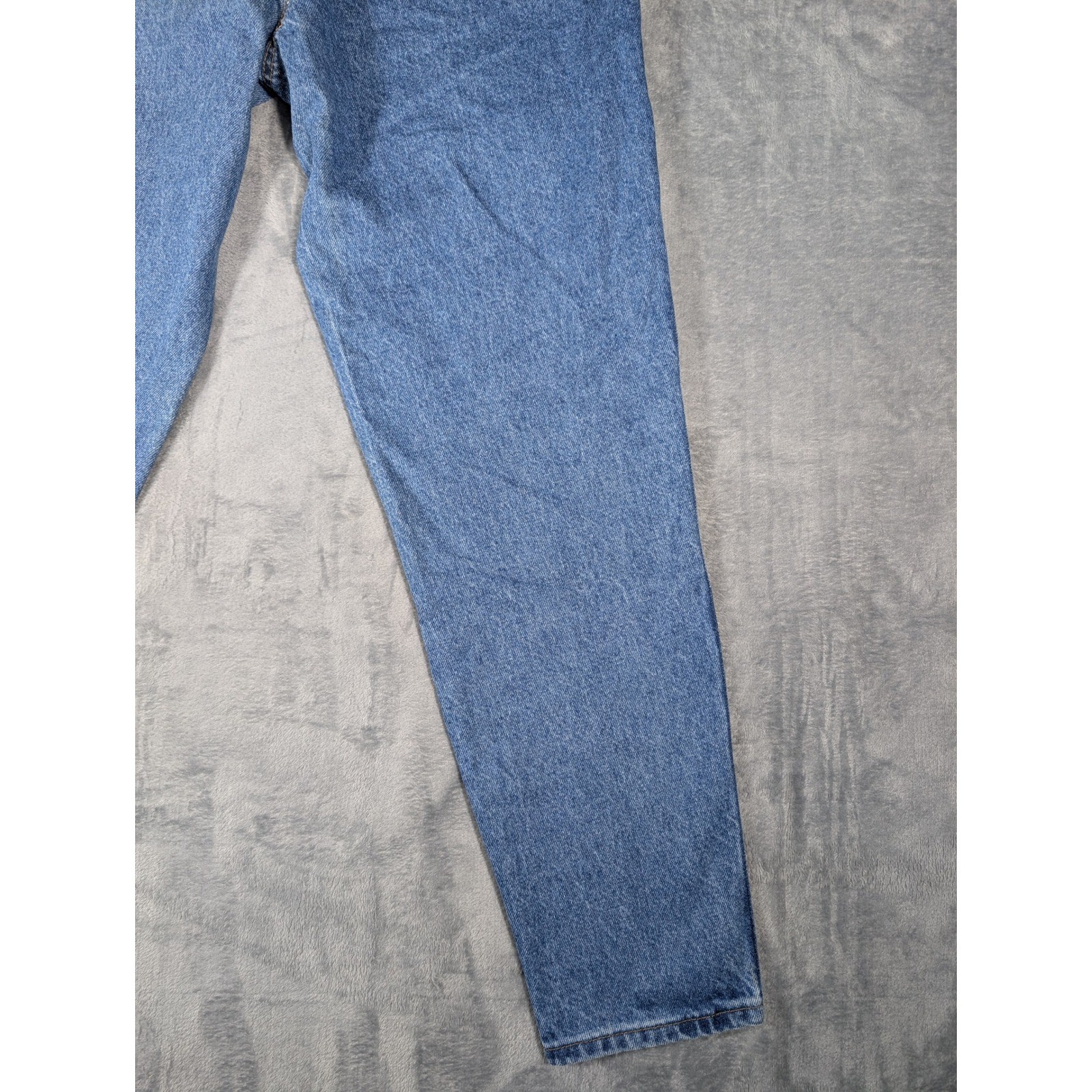 Vintage Chic High Rise Relaxed Fit Tapered Leg Jeans Made in USA Size 12 Average