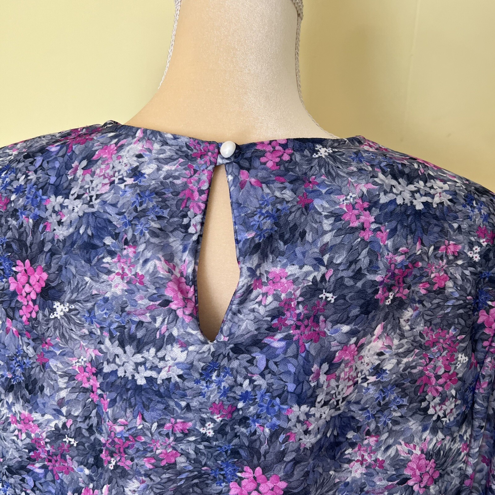 Sue Sherry vintage Union Made 80’s dress, size Medium 16