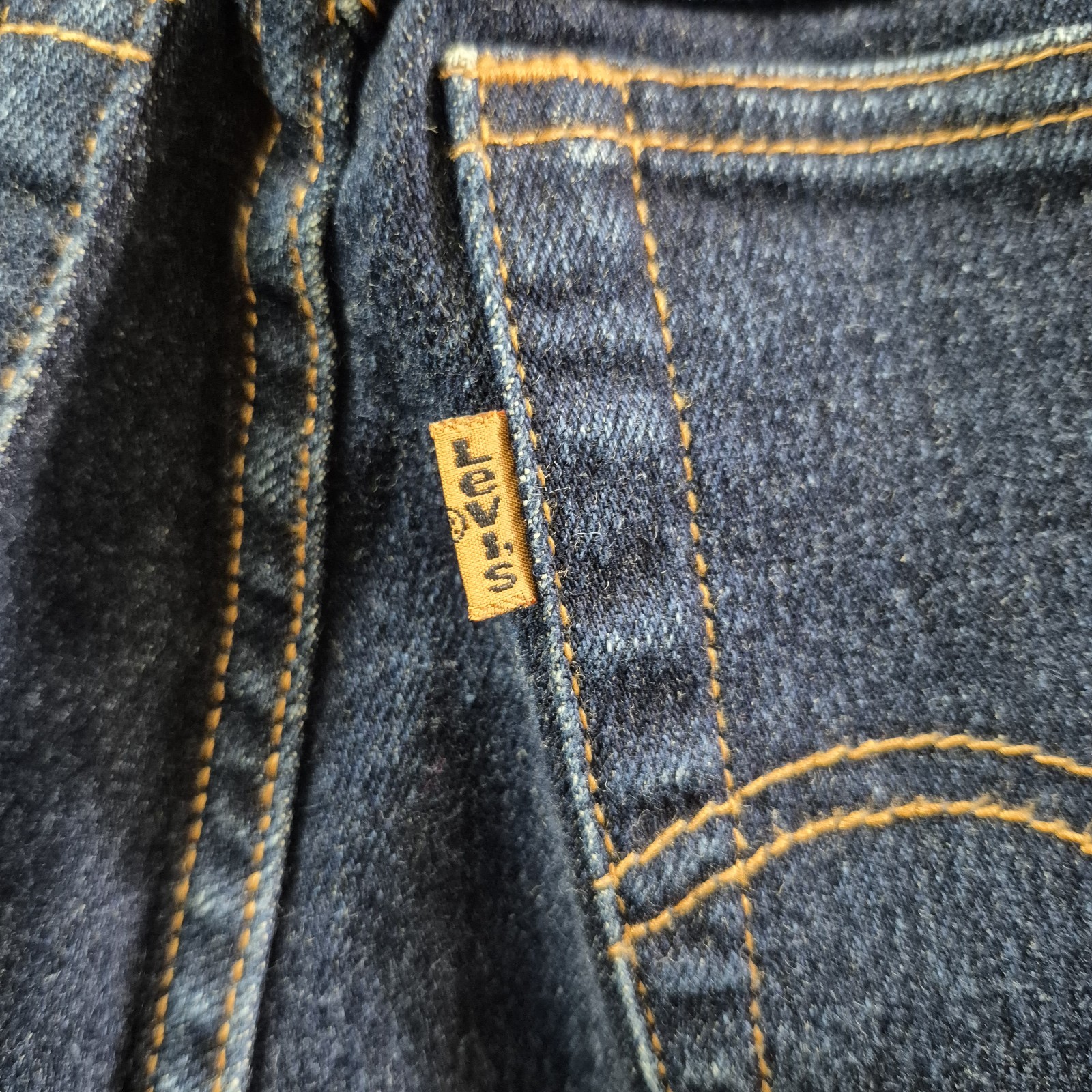 Vintage Levis 10912 Slim Fit Tapered Leg Jeans Orange Tab Womens Size 9 Blue