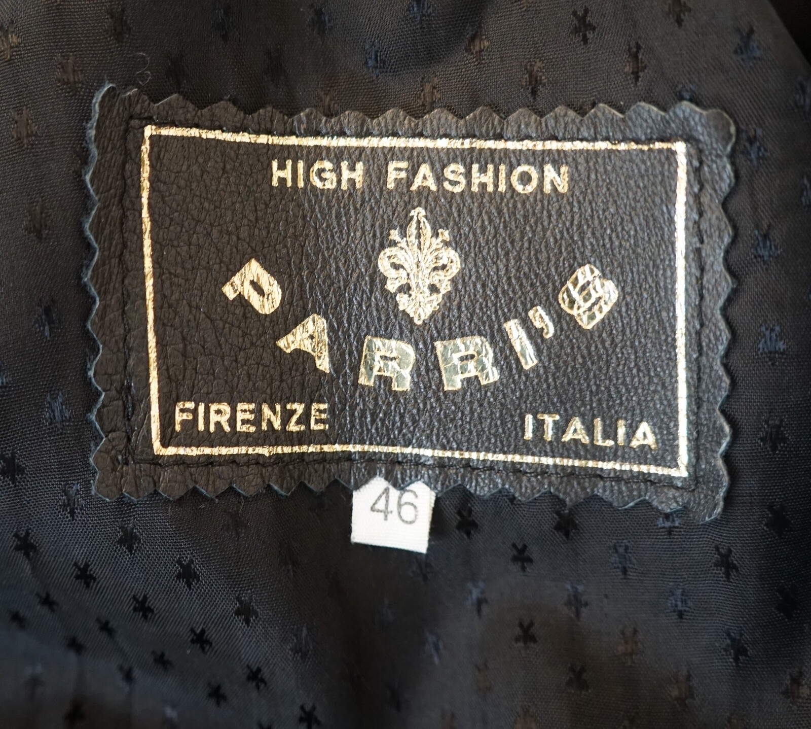 Vintage 80s PARRI’s Dolman Sleeve Black Leather Jacket 46 US 10