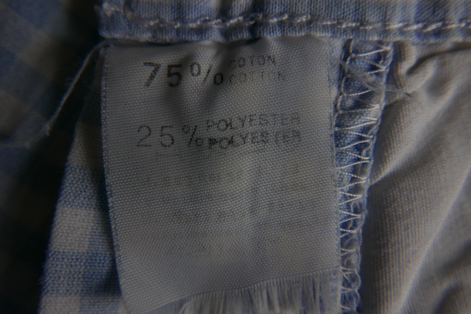 Vintage ‘90s Lee Cooper Women’s Chino Pants Blue & White Plaid 75% Cotton Size S