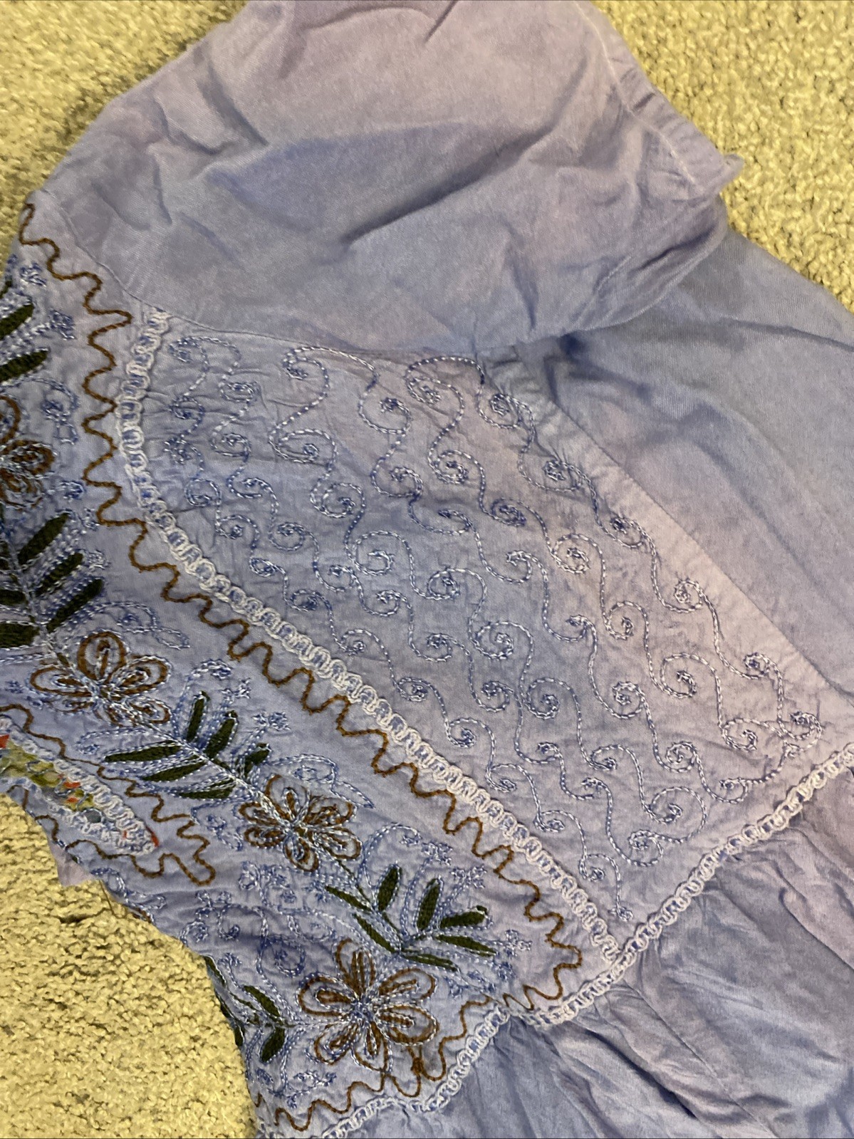 Possible Z&L Vintage Bohemian Maxi Dress – Great For Renaissance Fairs