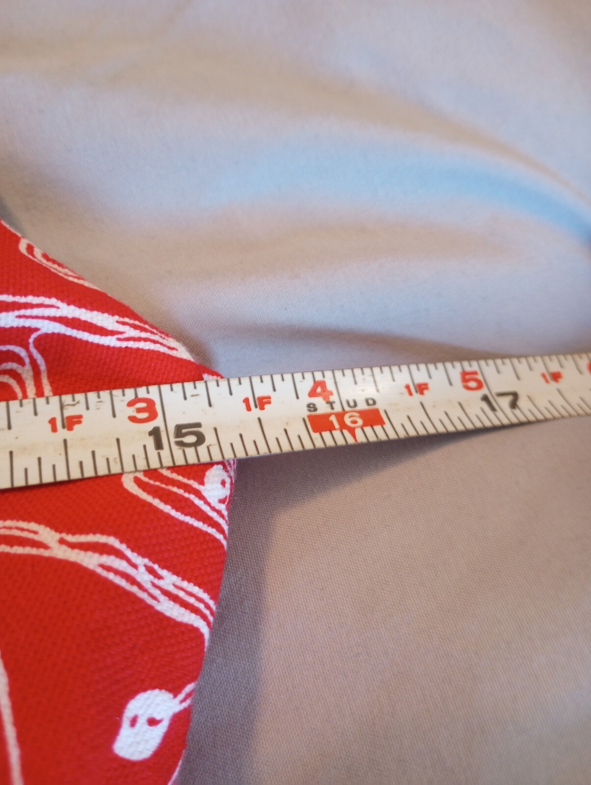 VTG 70s Mod Mini Party Dress Lanz Originals Red White Retro Mushroom With Wrap