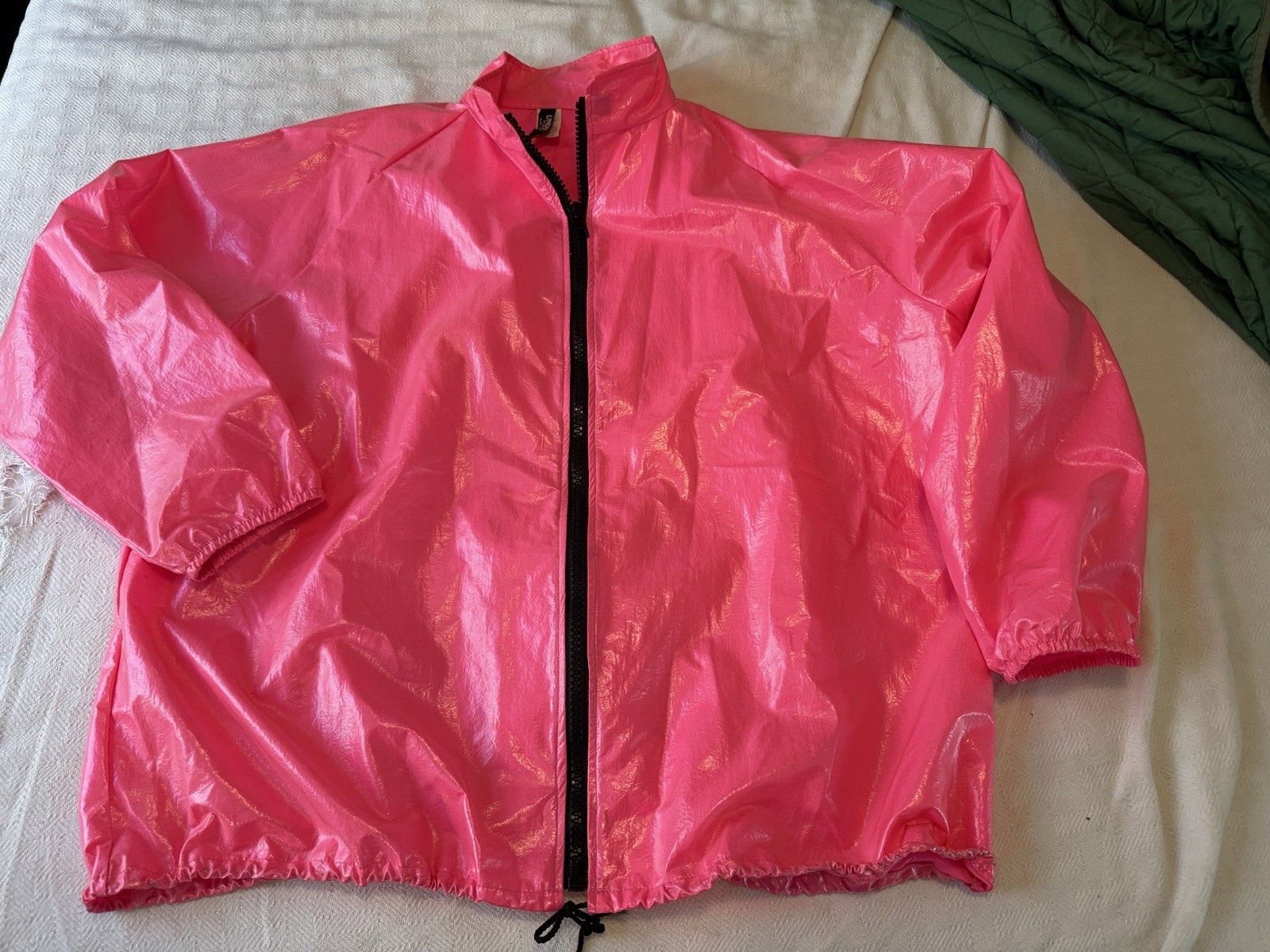Vintage 90’s Neon Pink Jacket UnderWets Volleyball Surf California SunsetBeach