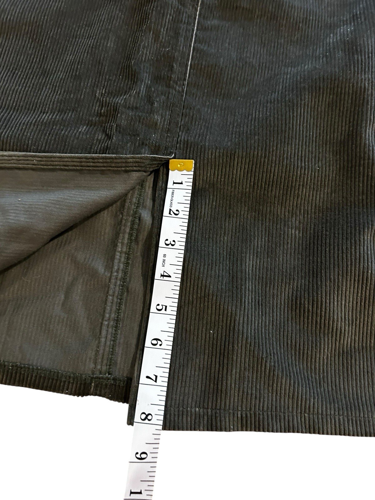 90s Woolrich Corduroy Skirt 8 Army FreeVintage Outdoorwear Full Length Deadstock