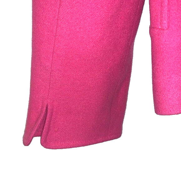 Vintage Harve Benard by Benard Holtzman Pink Wool Blazer Dress Suit Jacket Sz 6