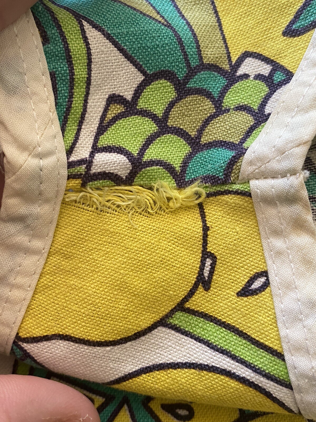 Vintage 60s-70s Dress Mod Retro Hippie Gidget Handmade Lemon Lime