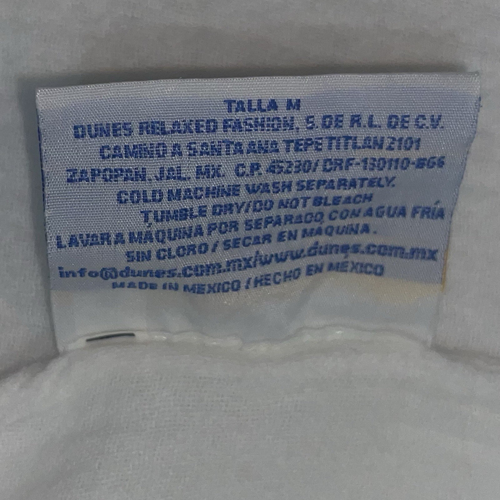 White 100% Cotton Sheer Tunic Cover-up Vintage 90s Dunes For Pool Or Beach