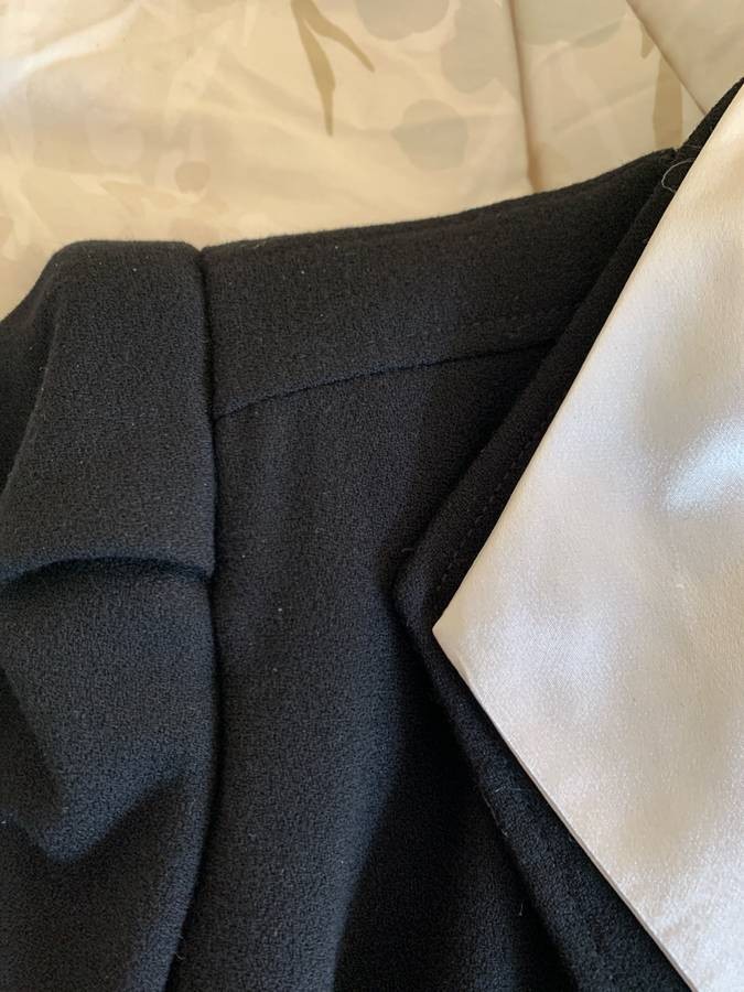 Vintage Stanley Sherman Designer Black Dress size 10 (?)