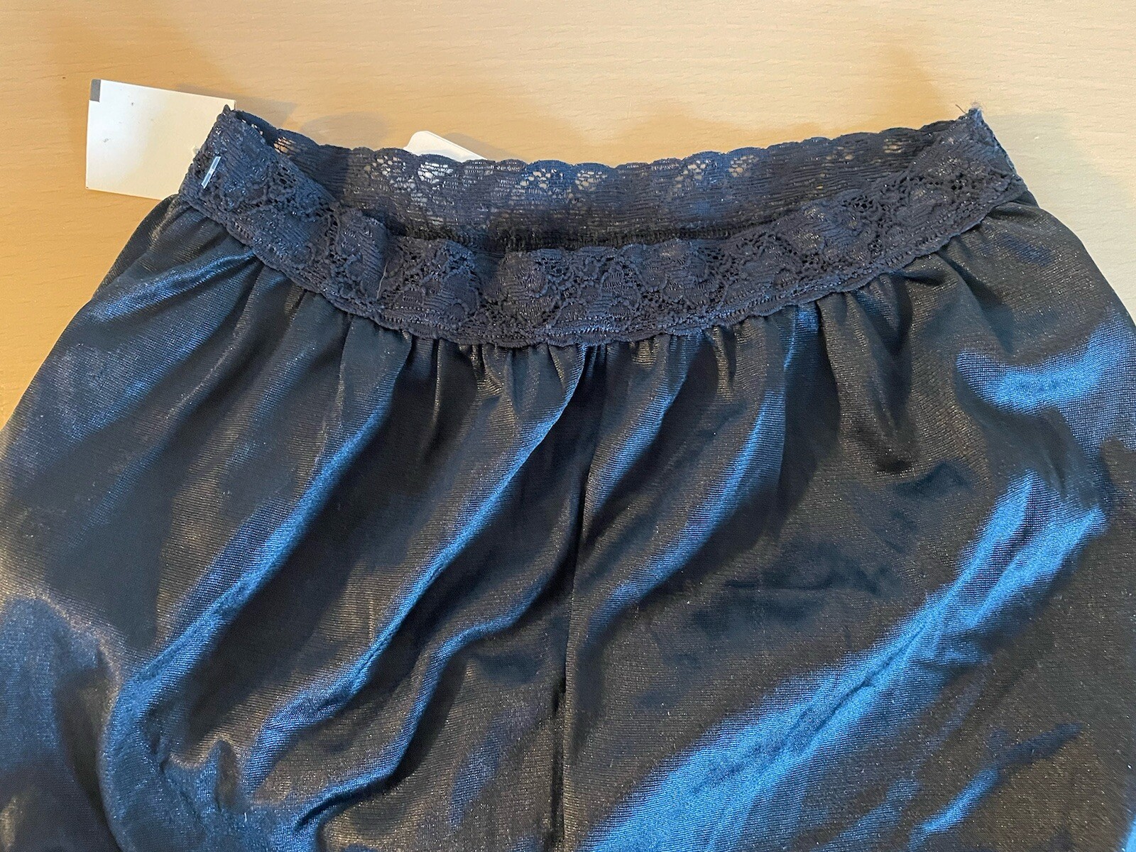 Vintage WARNERS Black Panty Style 55196 Size 5 NWT
