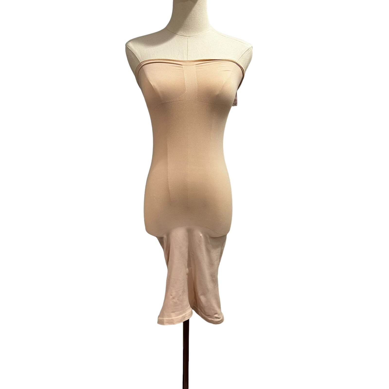Vtg Victoria’s Secret Shaper 1999 Seamless Tube Size M Tactel Shapewear Dress