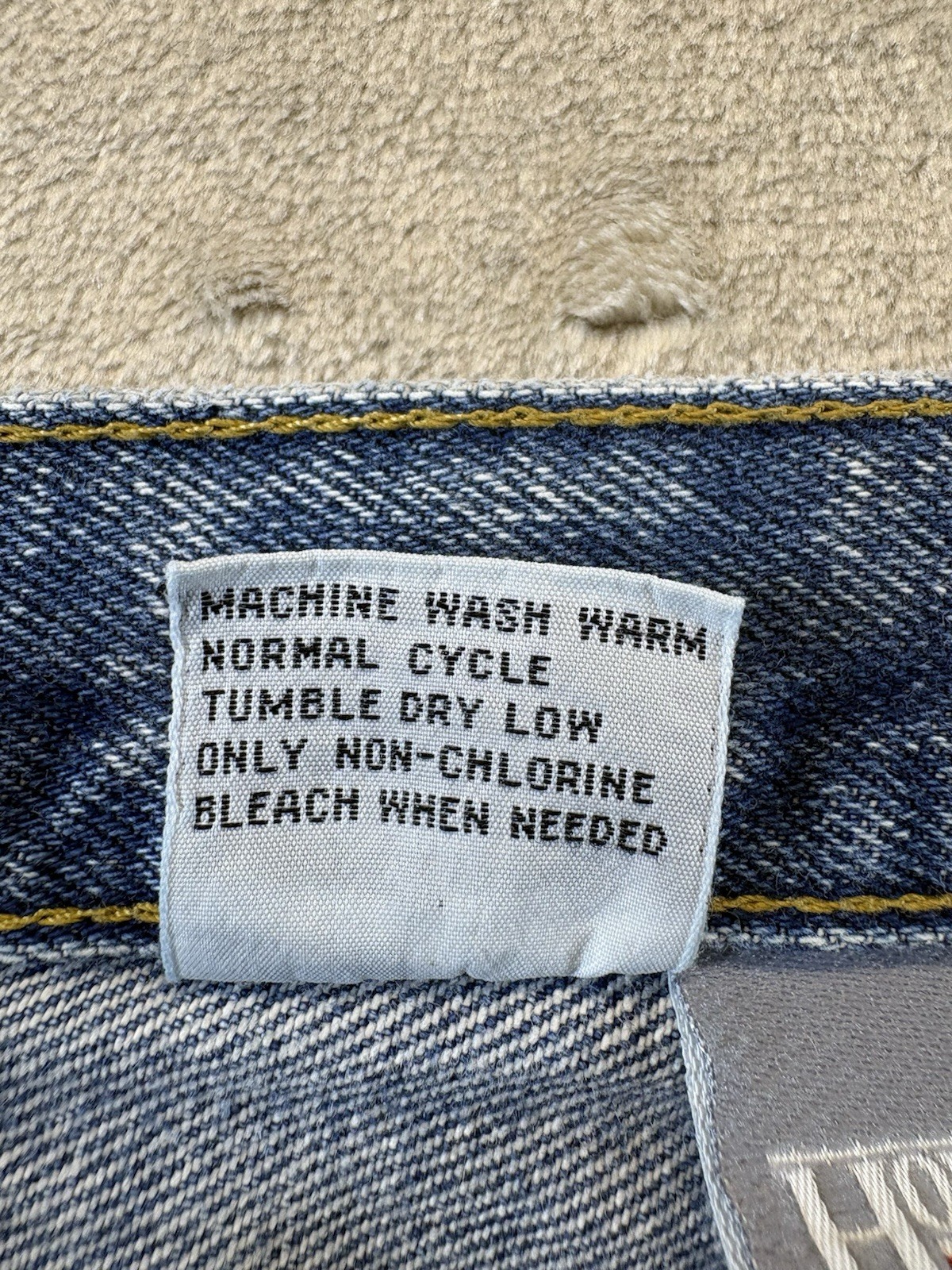 Vintage 80s Honors Acid Wash Denim Jeans High Waist Tapered Blue Size 14