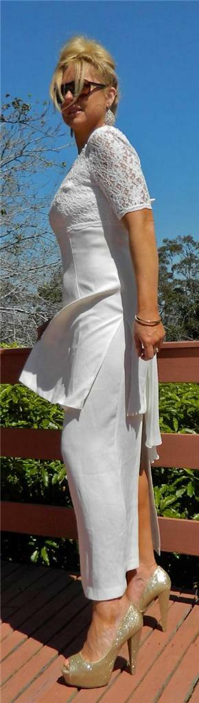 VINTAGE Mr K by Mr K & Co 1970s-80s Original Glamour Retro Wedding Dress