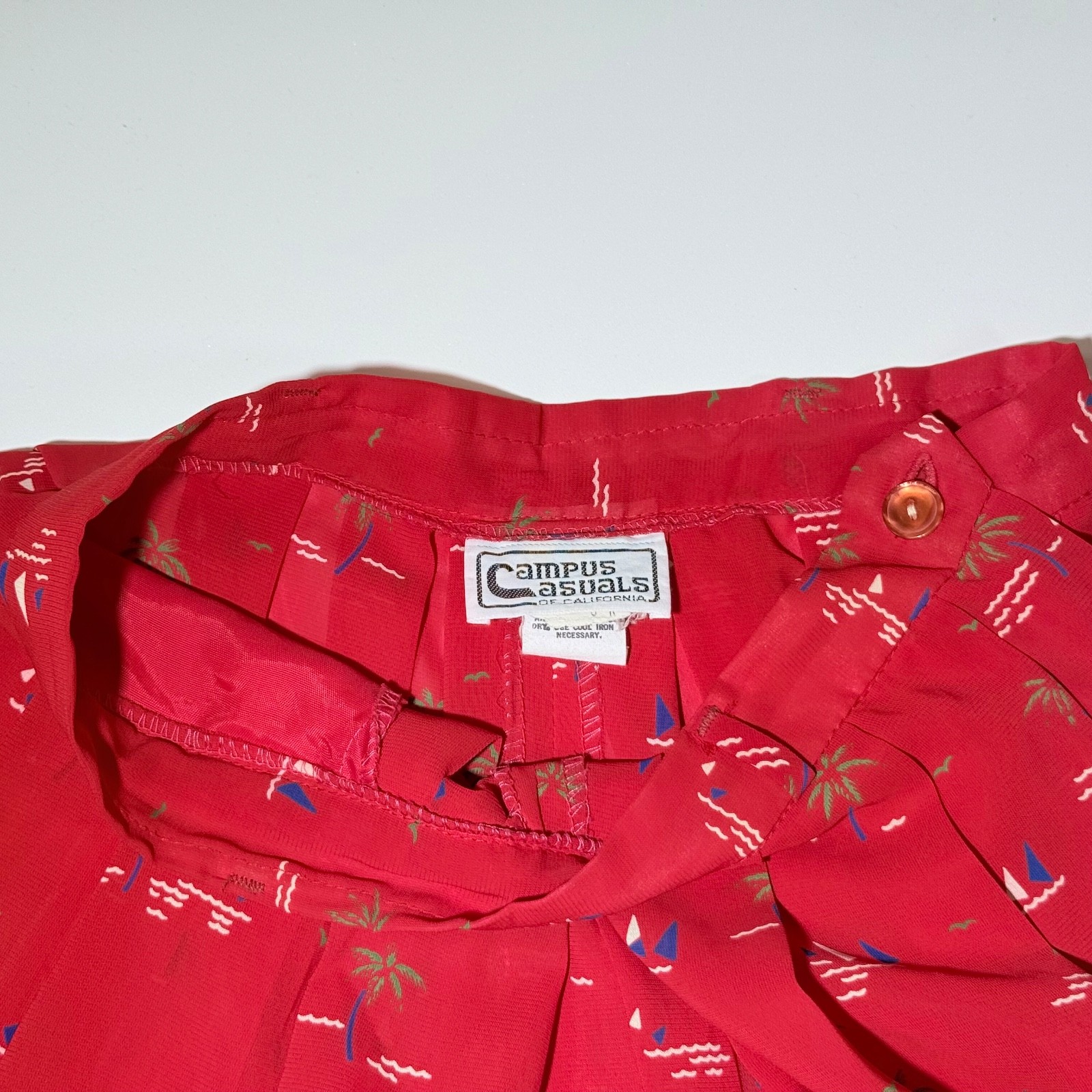 Vintage 1970s Campus Casuals Culottes Shorts