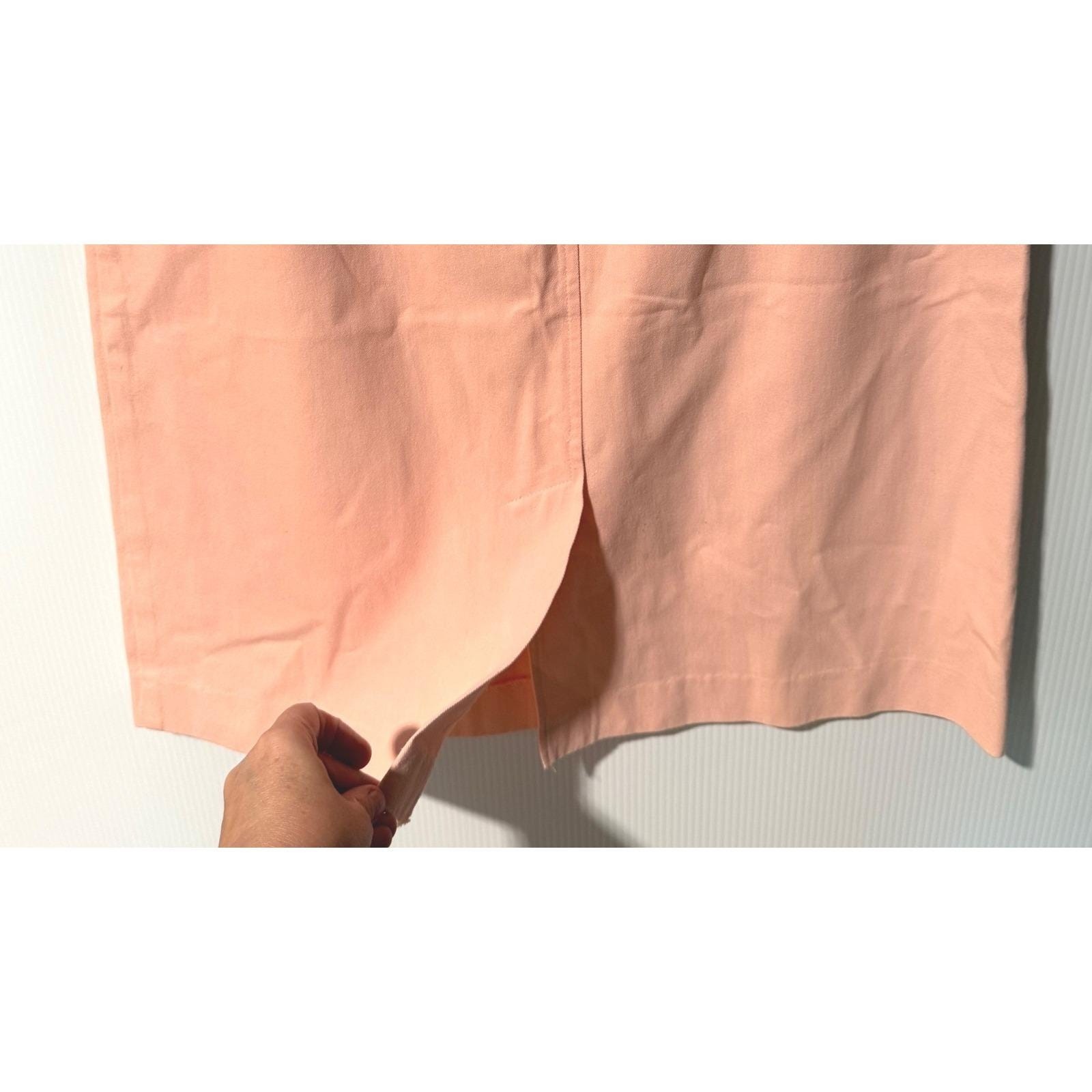 Vintage Prestige Boston Peach Pencil Skirt 14 Old Money Coastal Grandmother USA