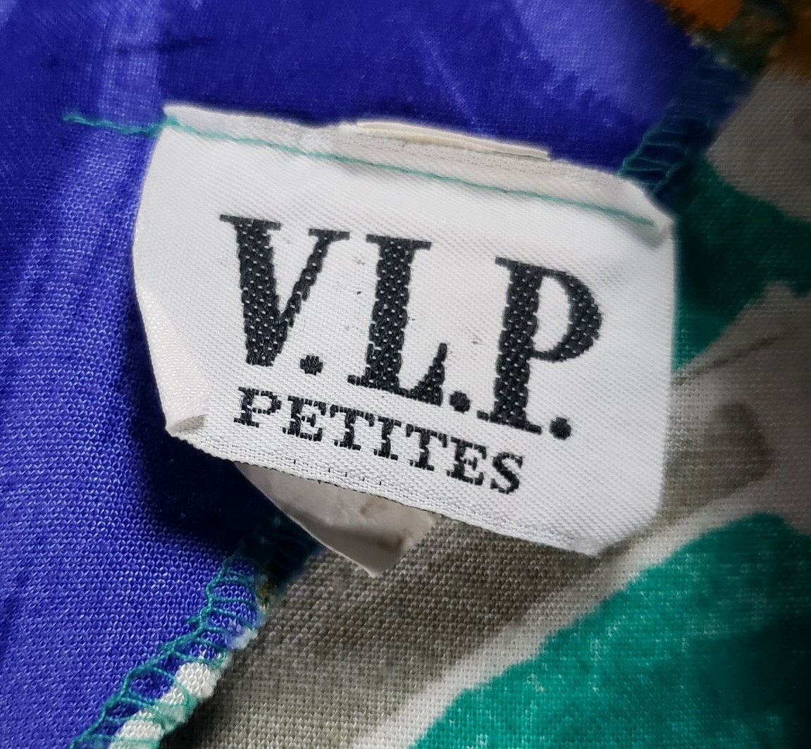 Vintage 80s Floral Pencil Dress Womens 8 Shoulder Pads Pleated by VLP PETITES