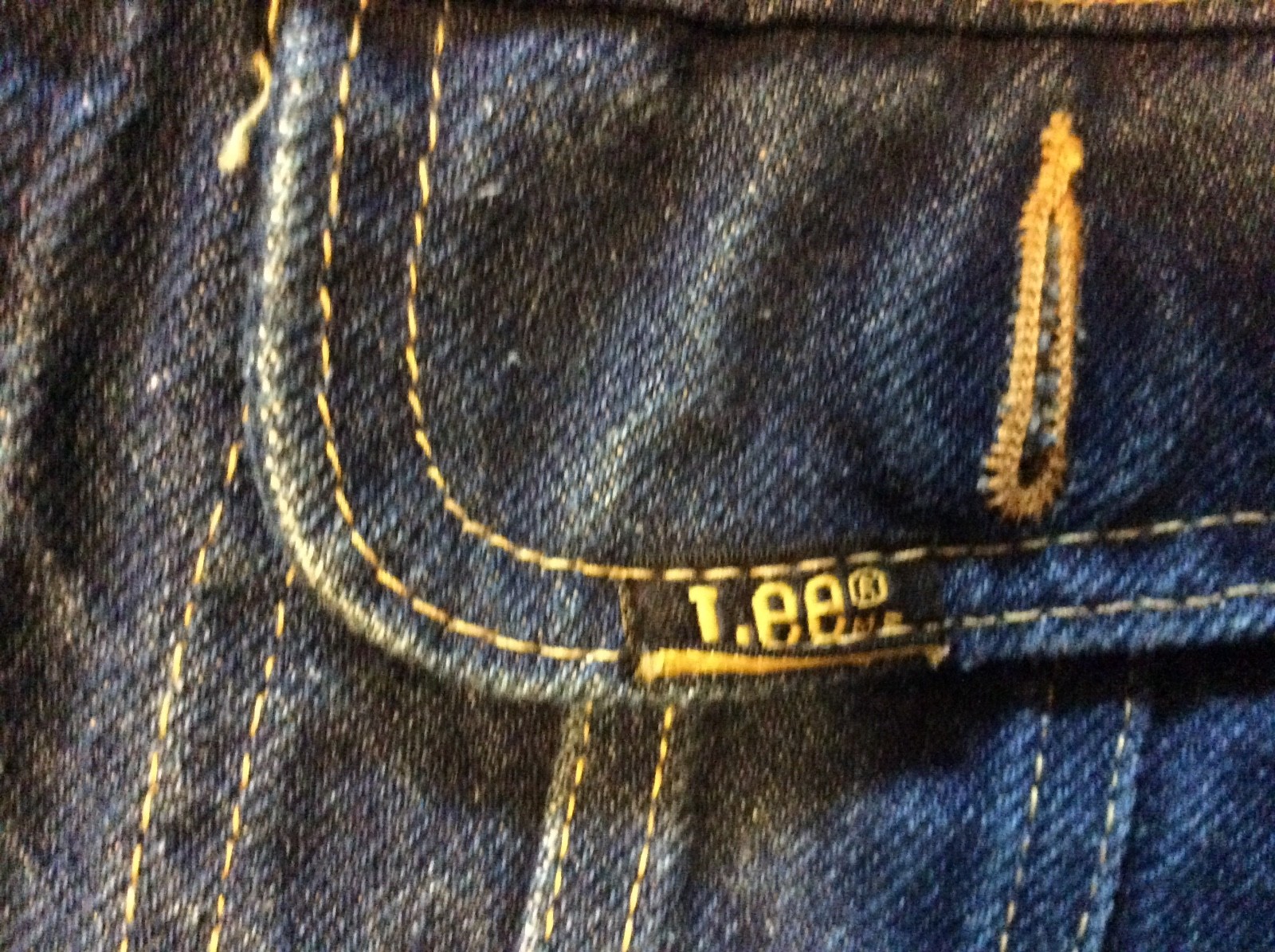 Women’s Ms Lee Vintage Riders Blue Jean Jacket Denim 7/8 13/14 USA Trucer Coat